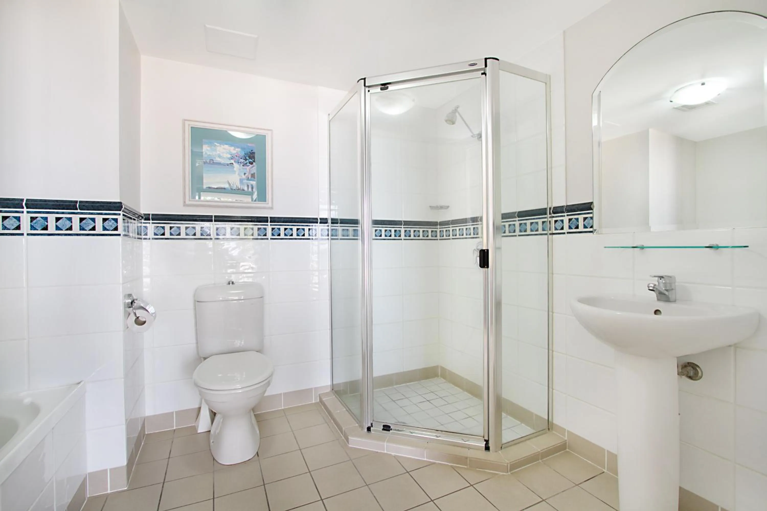 Shower in Wharf Boutique Apartments