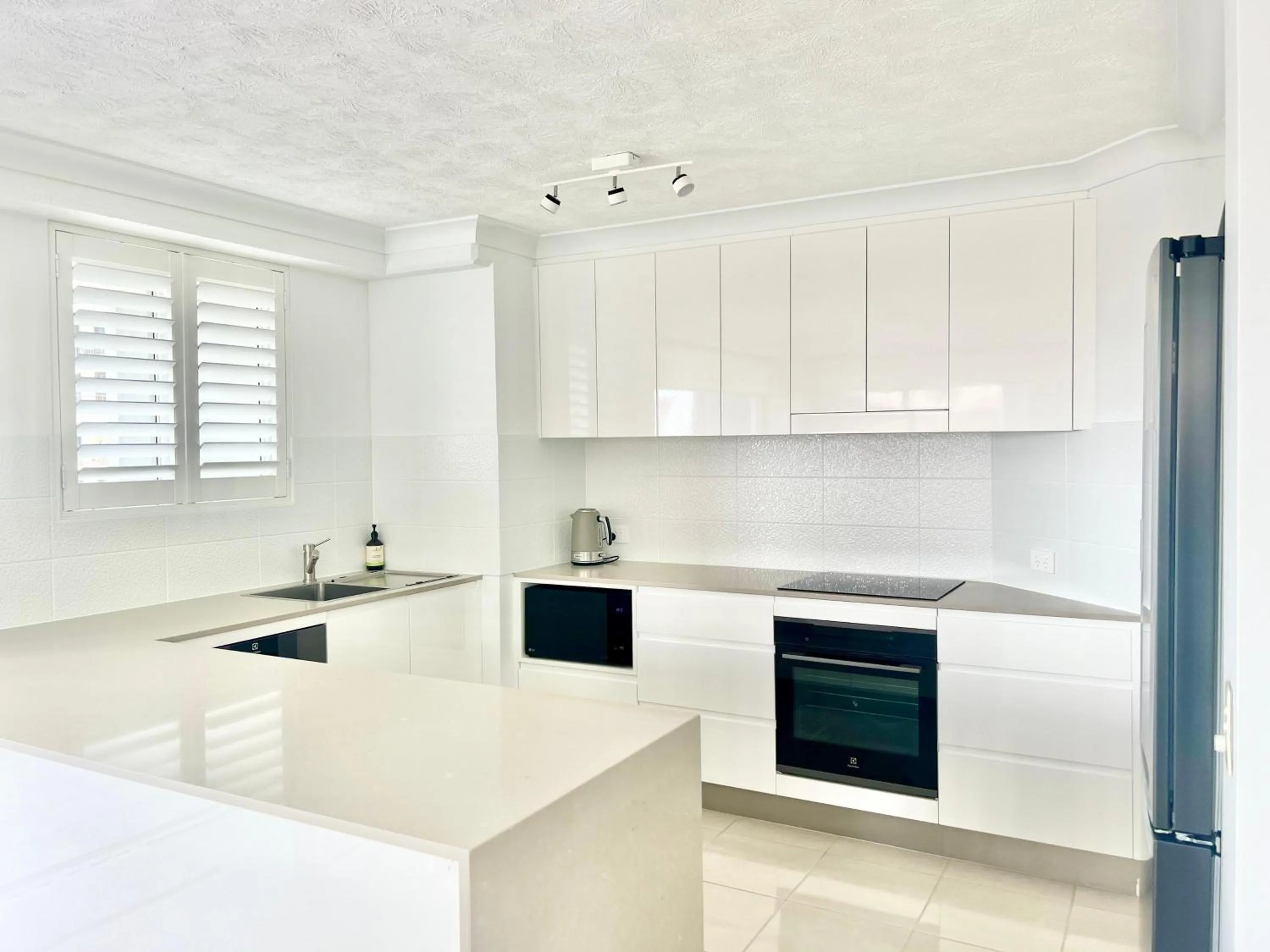 Kitchen or kitchenette in Wharf Boutique Apartments