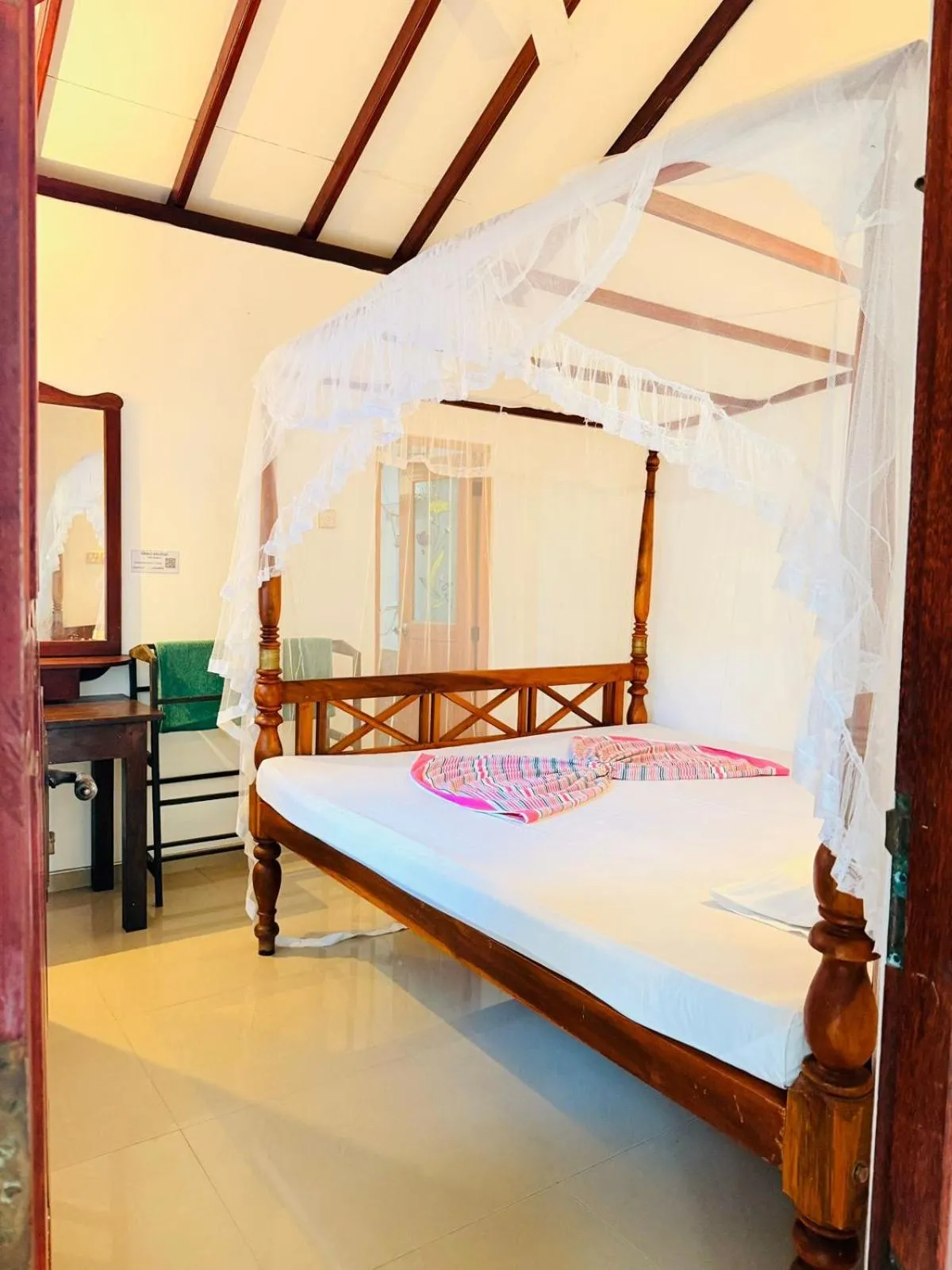 Bed in Gihan Guesthouse
