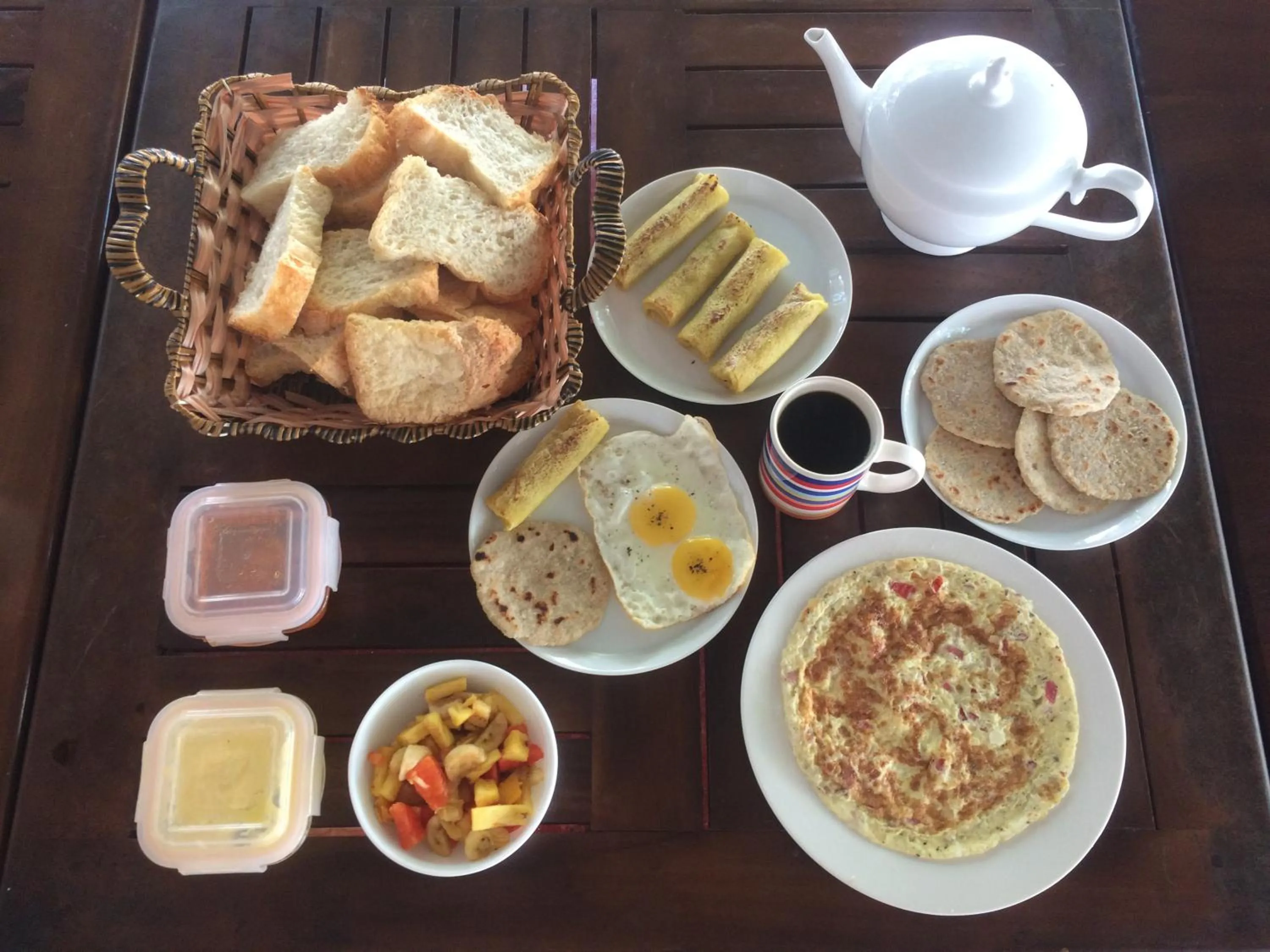 Breakfast in Gihan Guesthouse