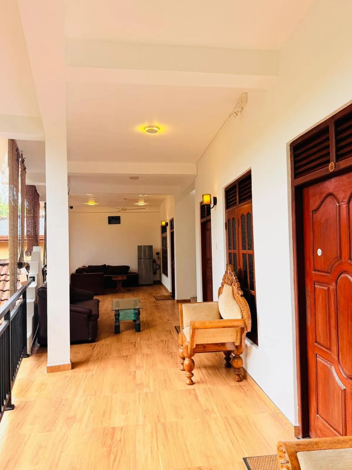 Seating area in Gihan Guesthouse