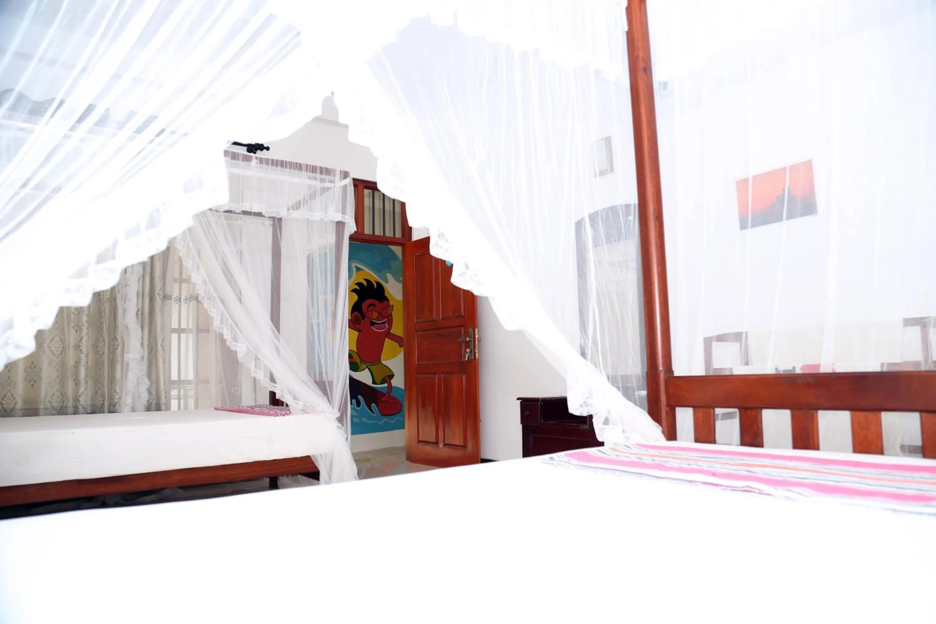 Bedroom, Bed in Gihan Guesthouse