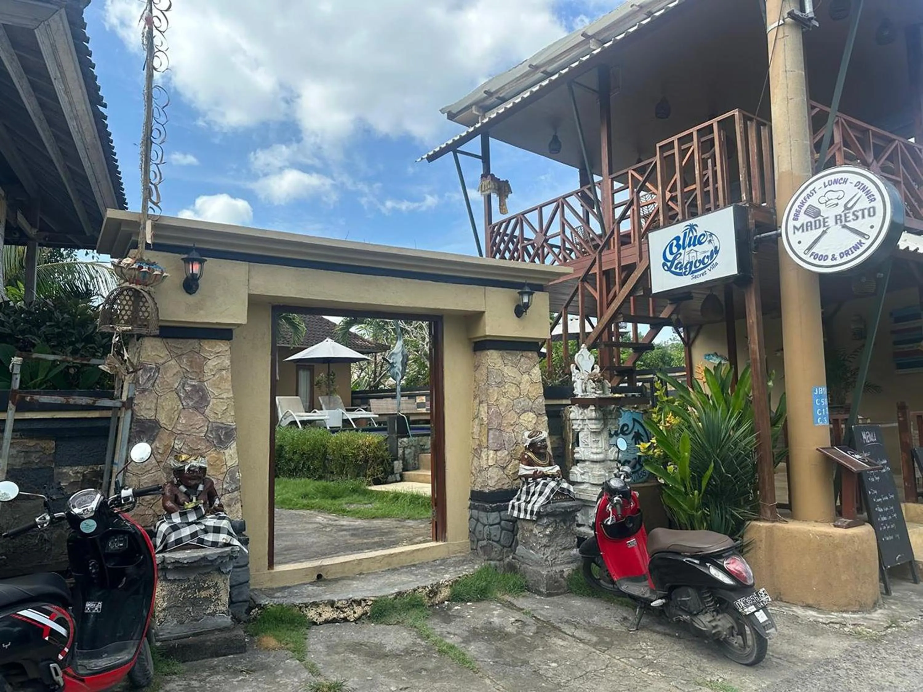 Property building in Blue Lagoon Secret Villas