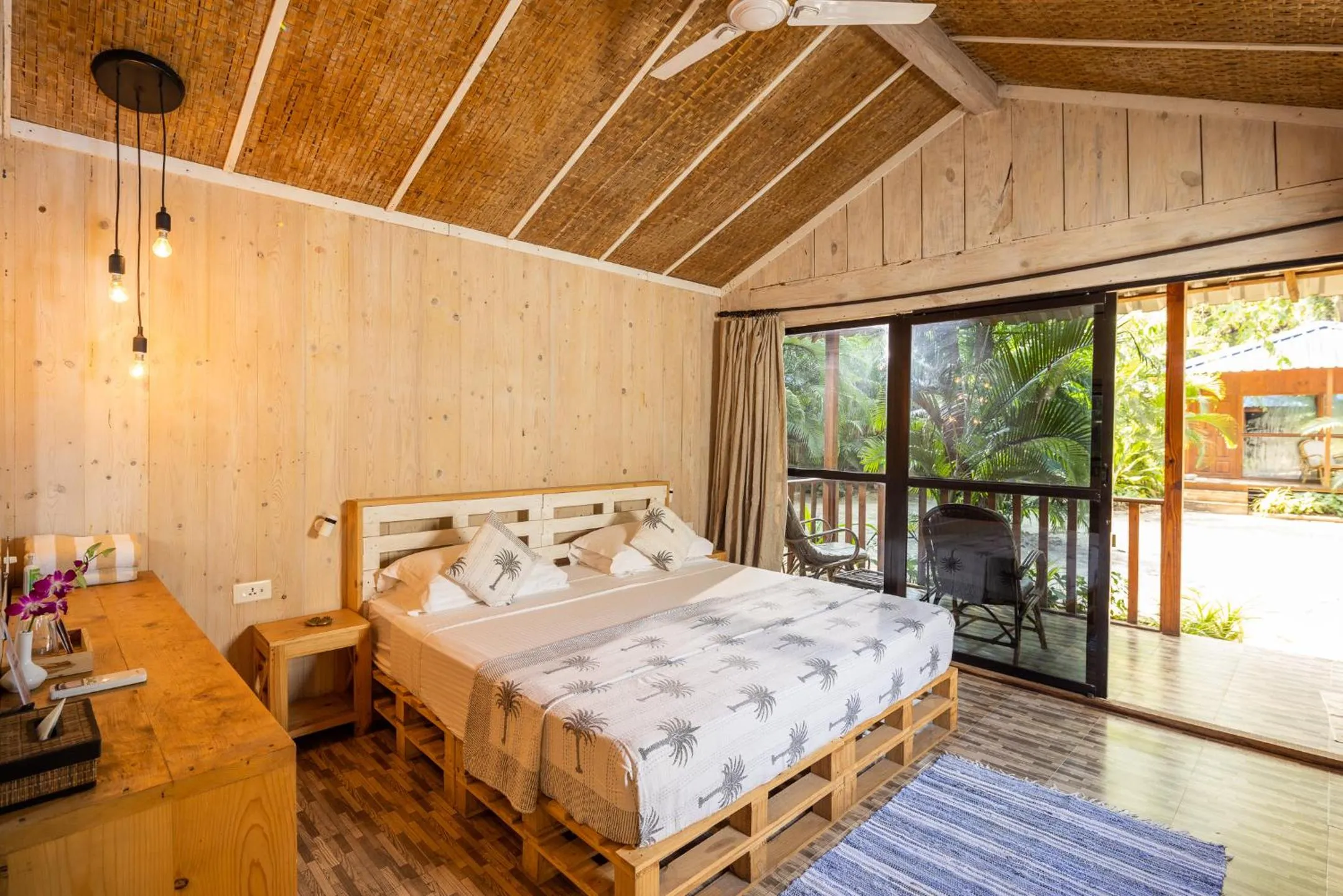 Bed in Palm Forest Palolem