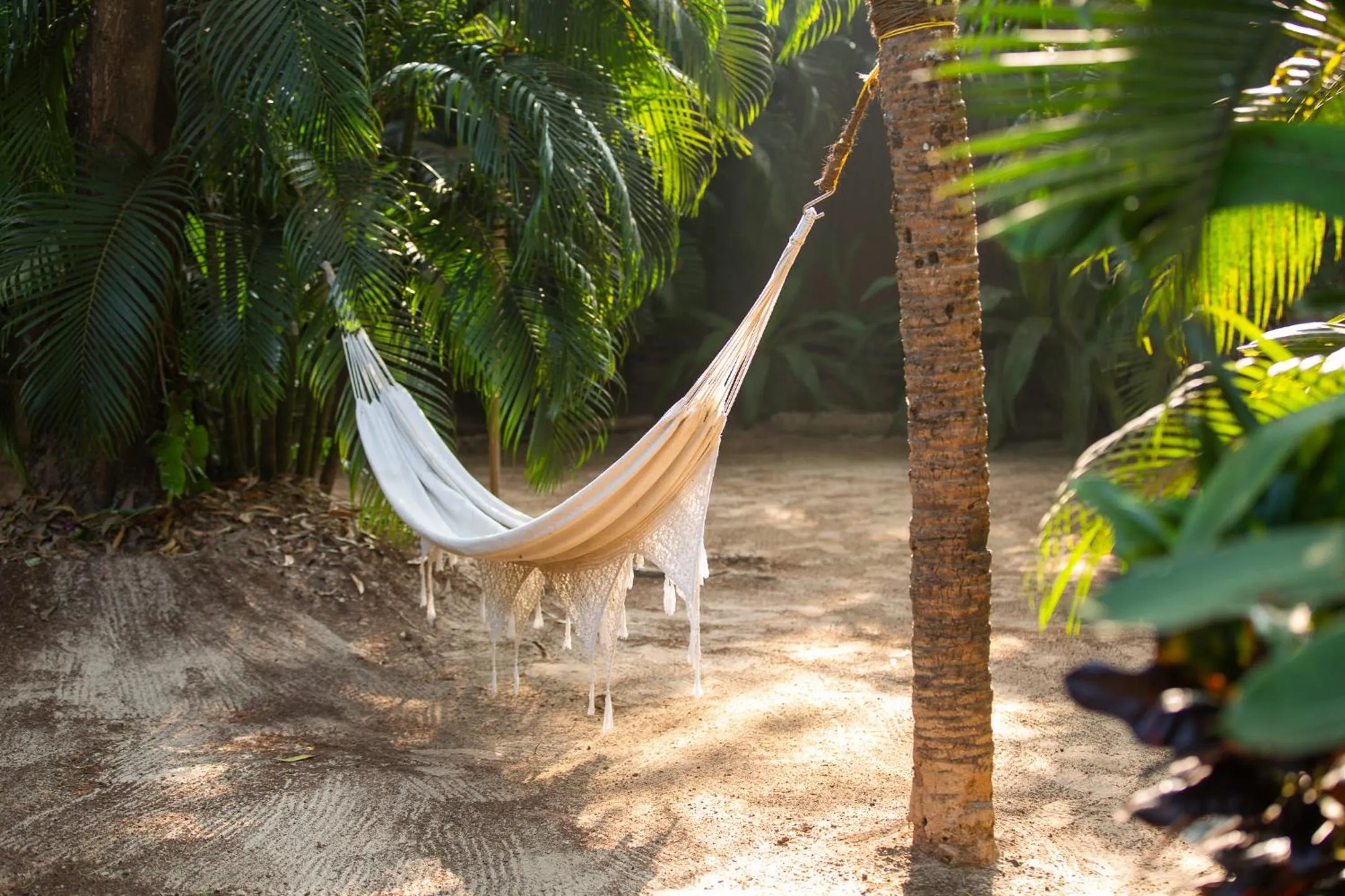 Seating area in Palm Forest Palolem