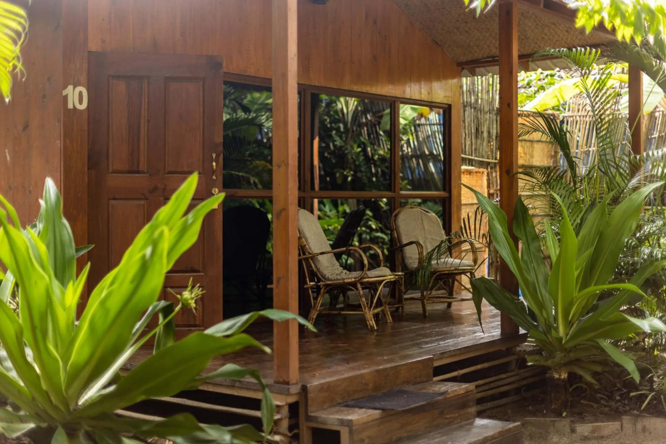 Balcony/Terrace in Palm Forest Palolem