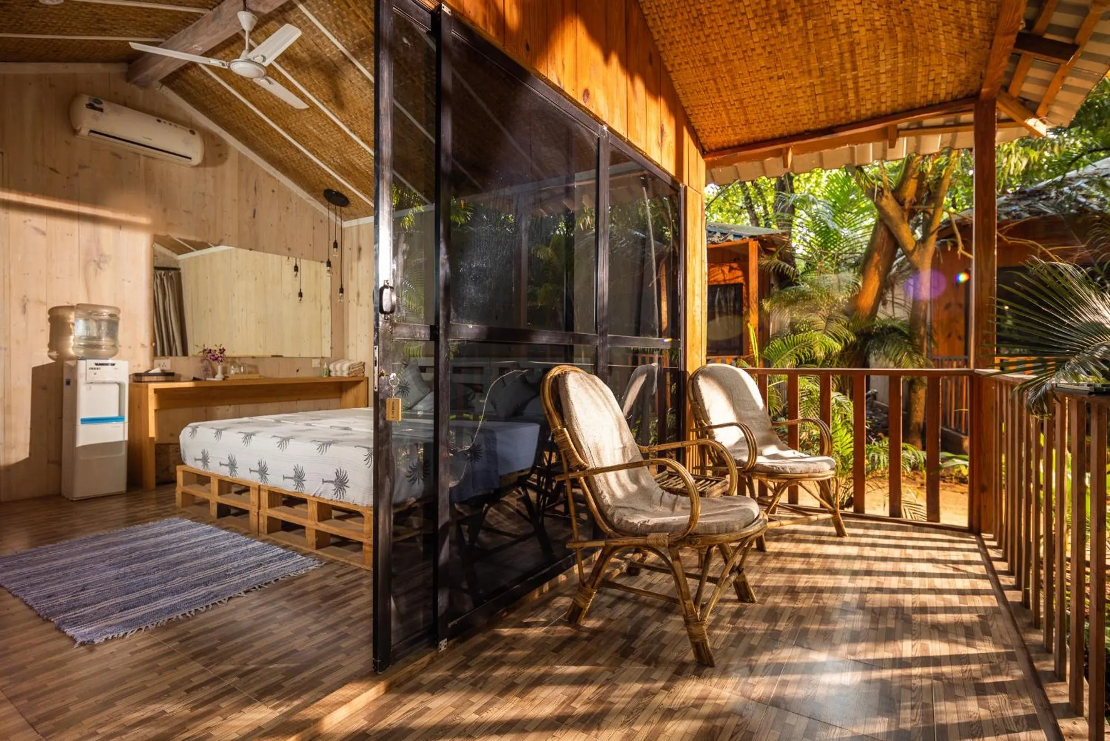 Photo of the whole room in Palm Forest Palolem