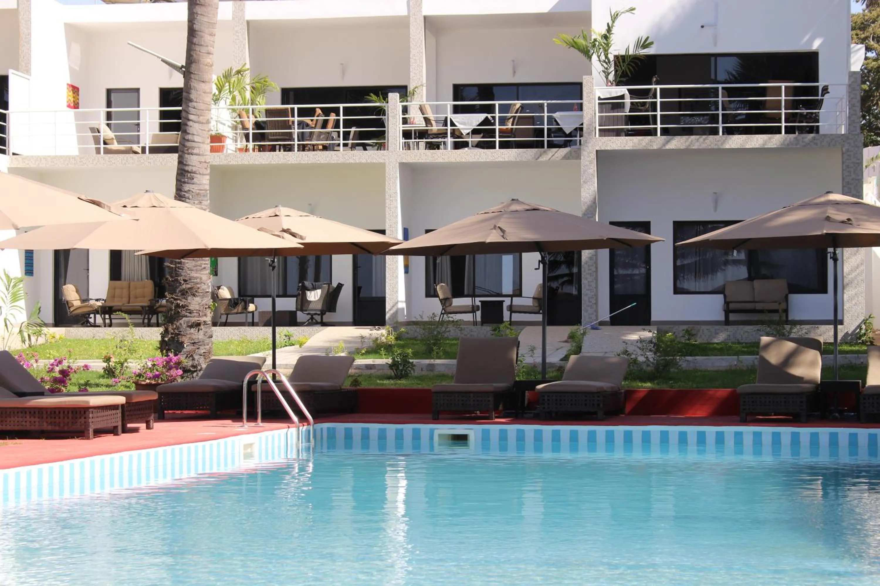 Swimming pool in Swiss Boutique Hotel