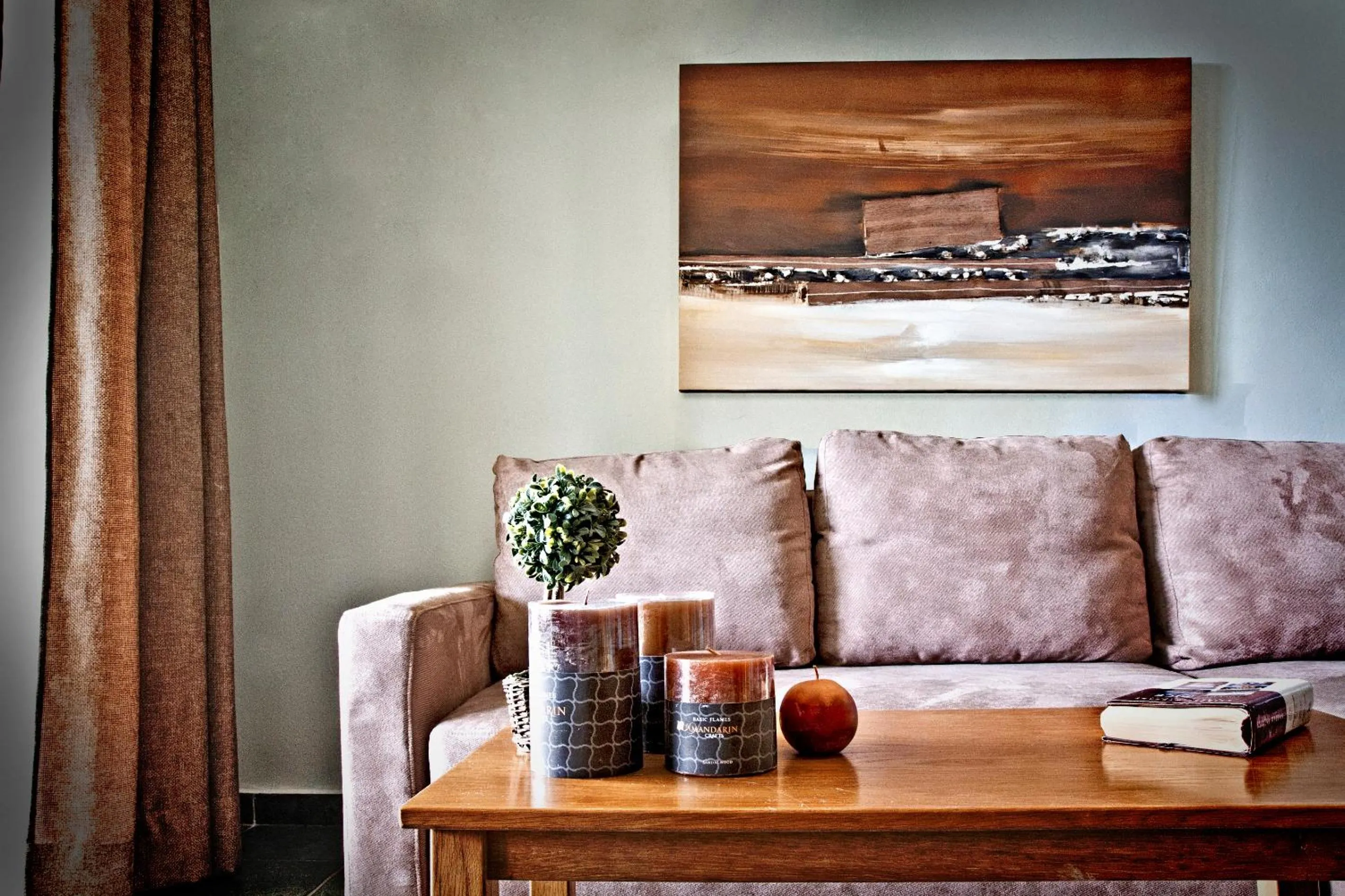 Living room in Mirtilos Studios & Apartments