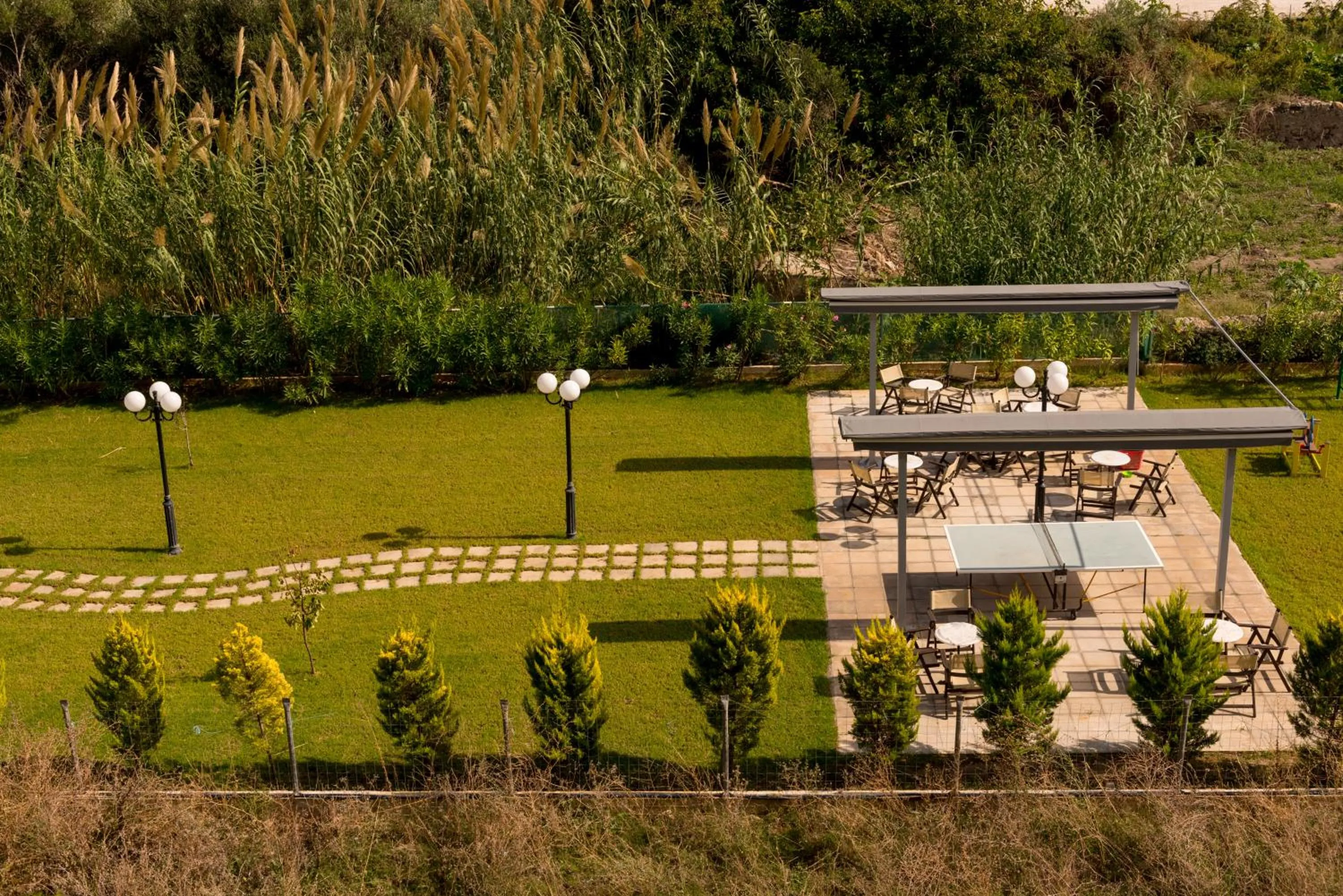 Children play ground in Mirtilos Studios & Apartments