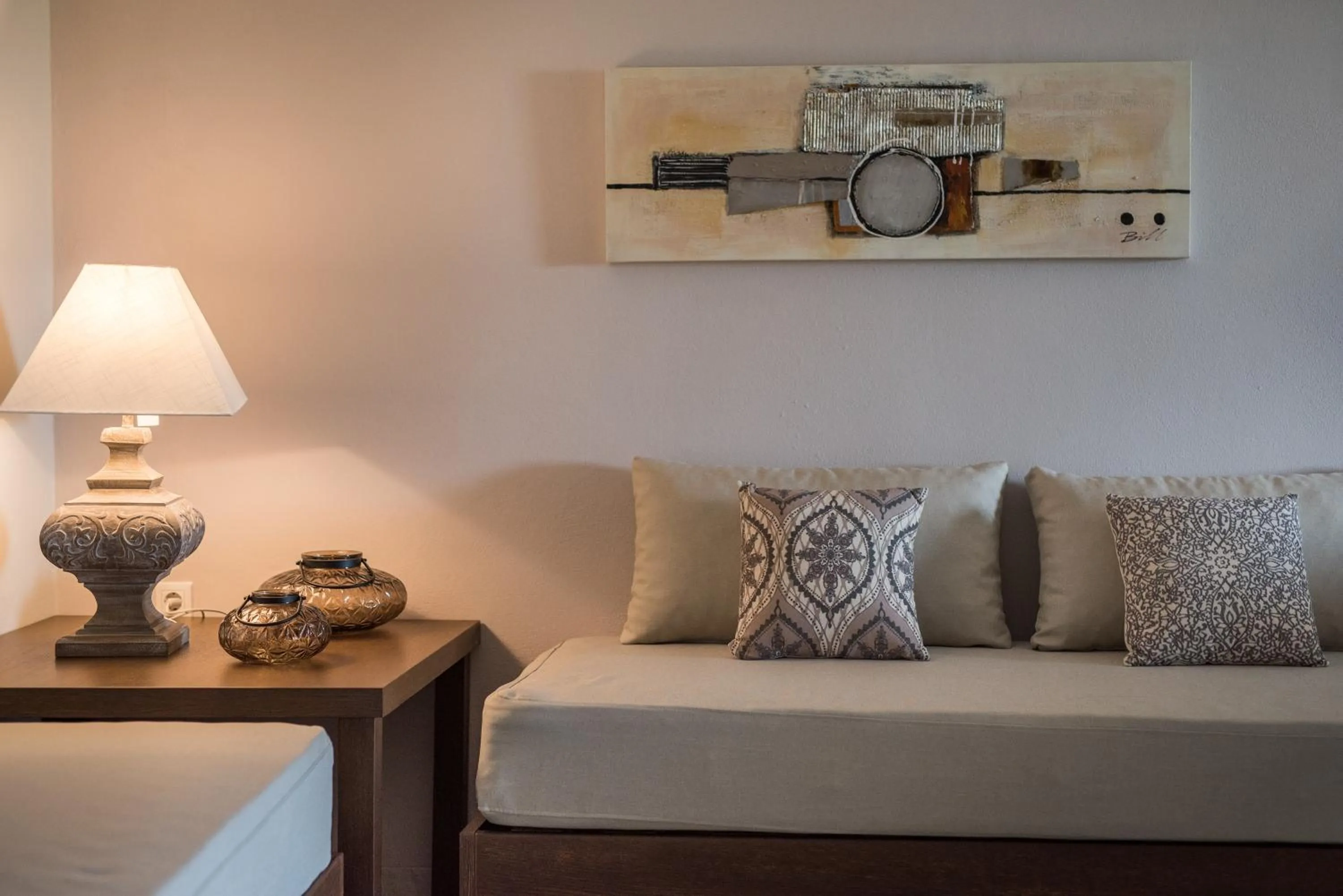 Living room in Mirtilos Studios & Apartments