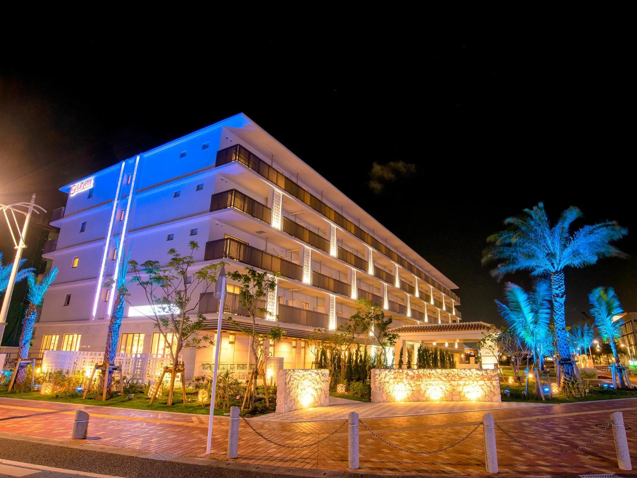 Property building in La'gent Hotel Okinawa Chatan Hotel and Hostel