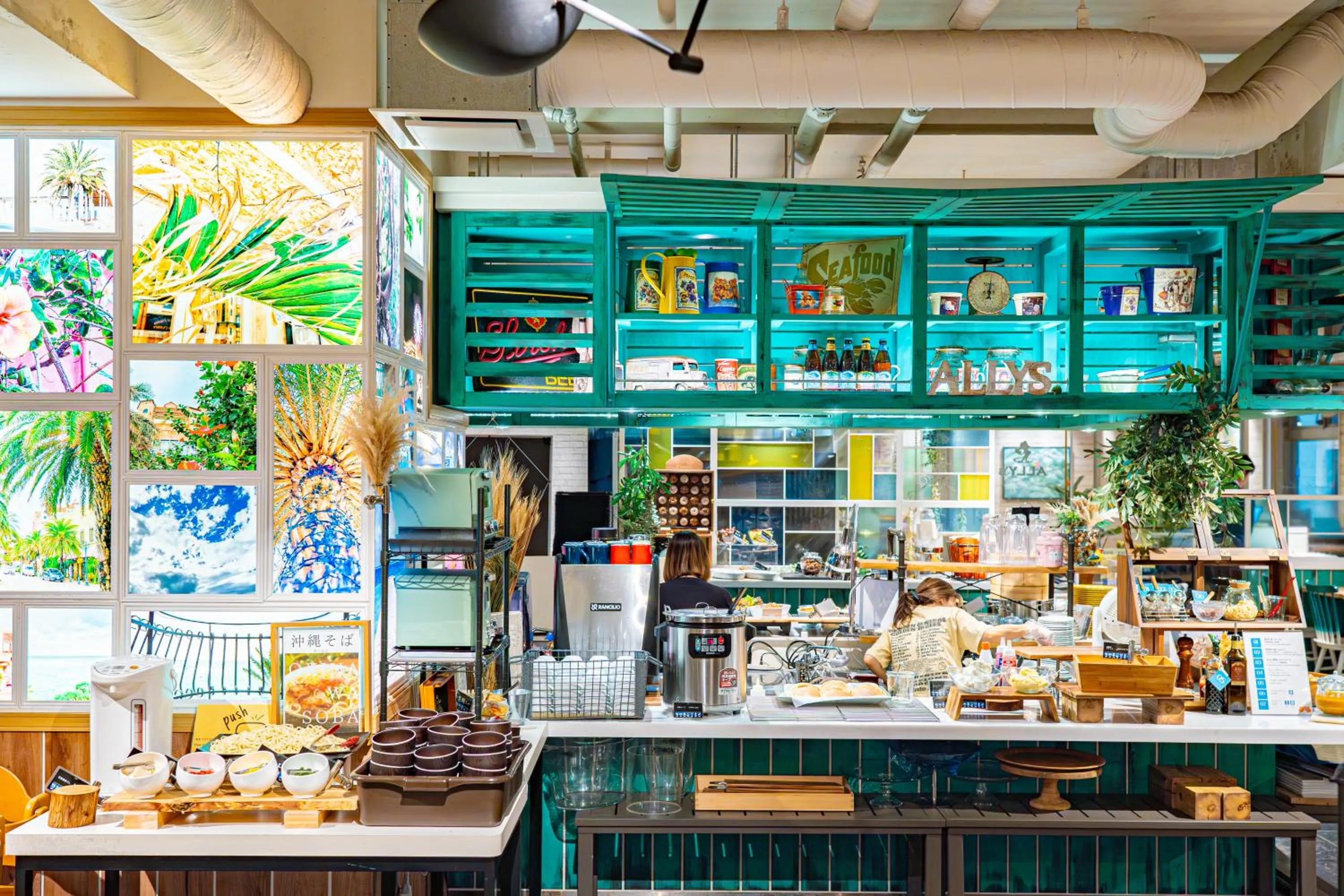 Breakfast in La'gent Hotel Okinawa Chatan Hotel and Hostel