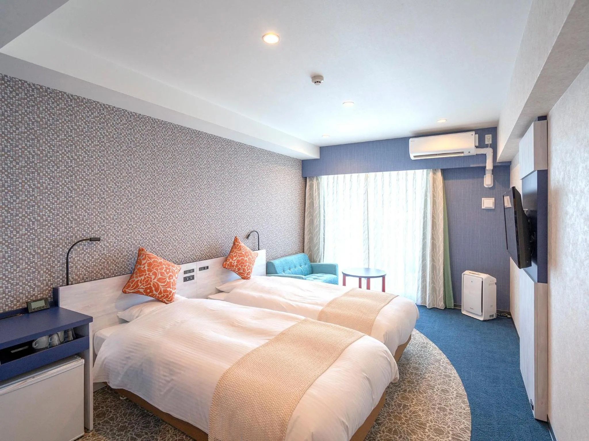 Bedroom, Bed in La'gent Hotel Okinawa Chatan Hotel and Hostel