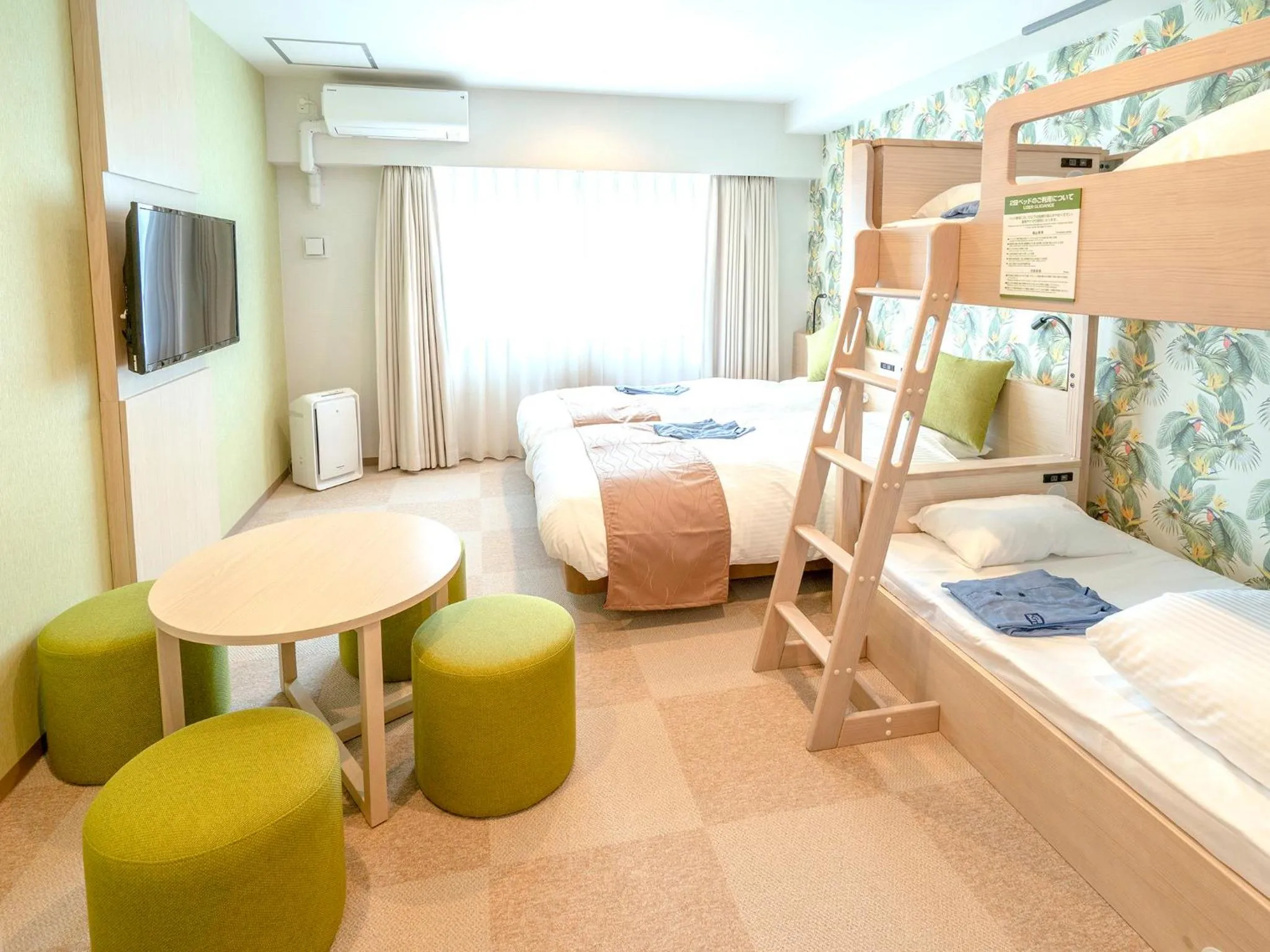 Bed in La'gent Hotel Okinawa Chatan Hotel and Hostel
