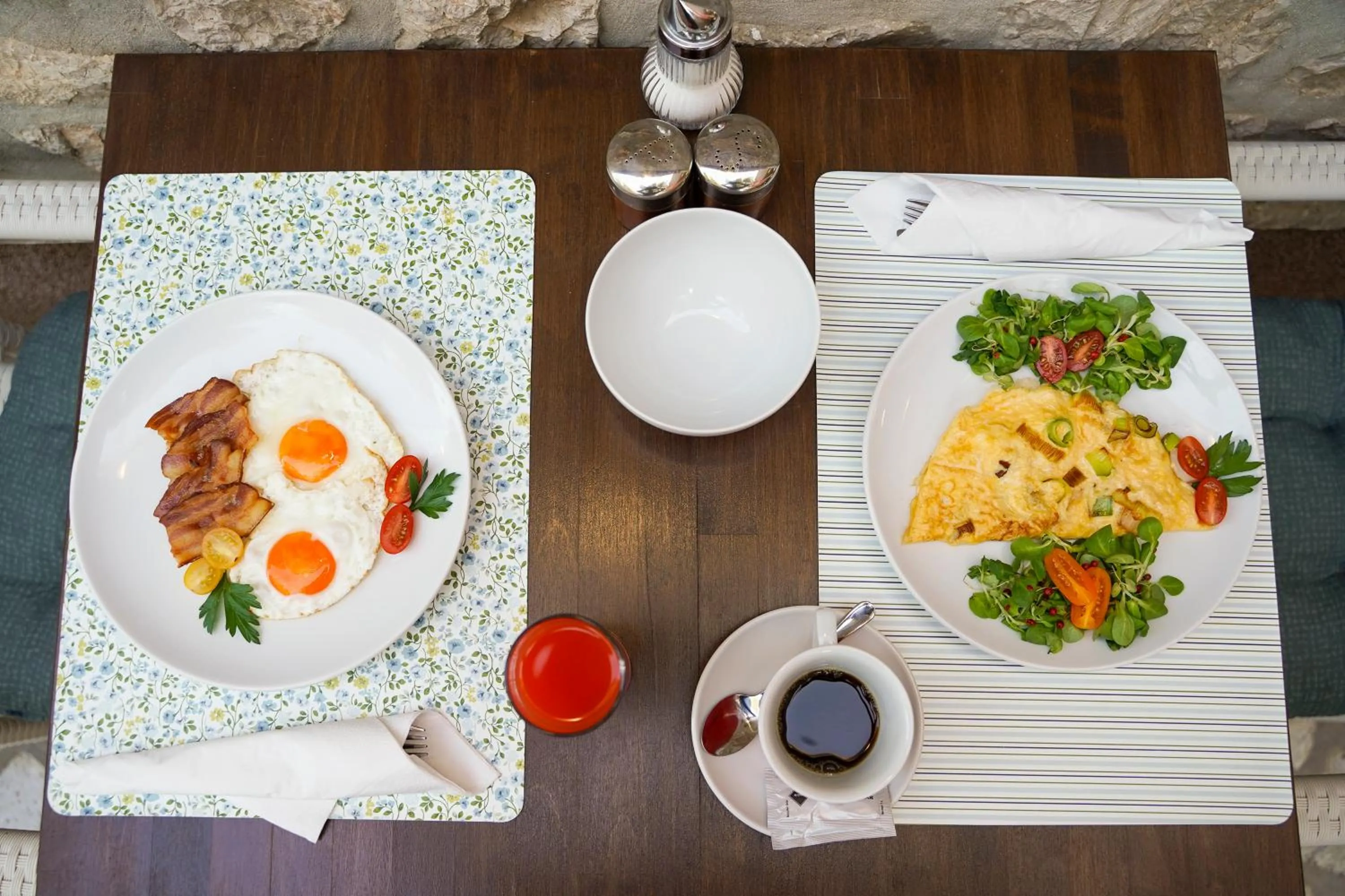 Food and drinks in Villa Vicko