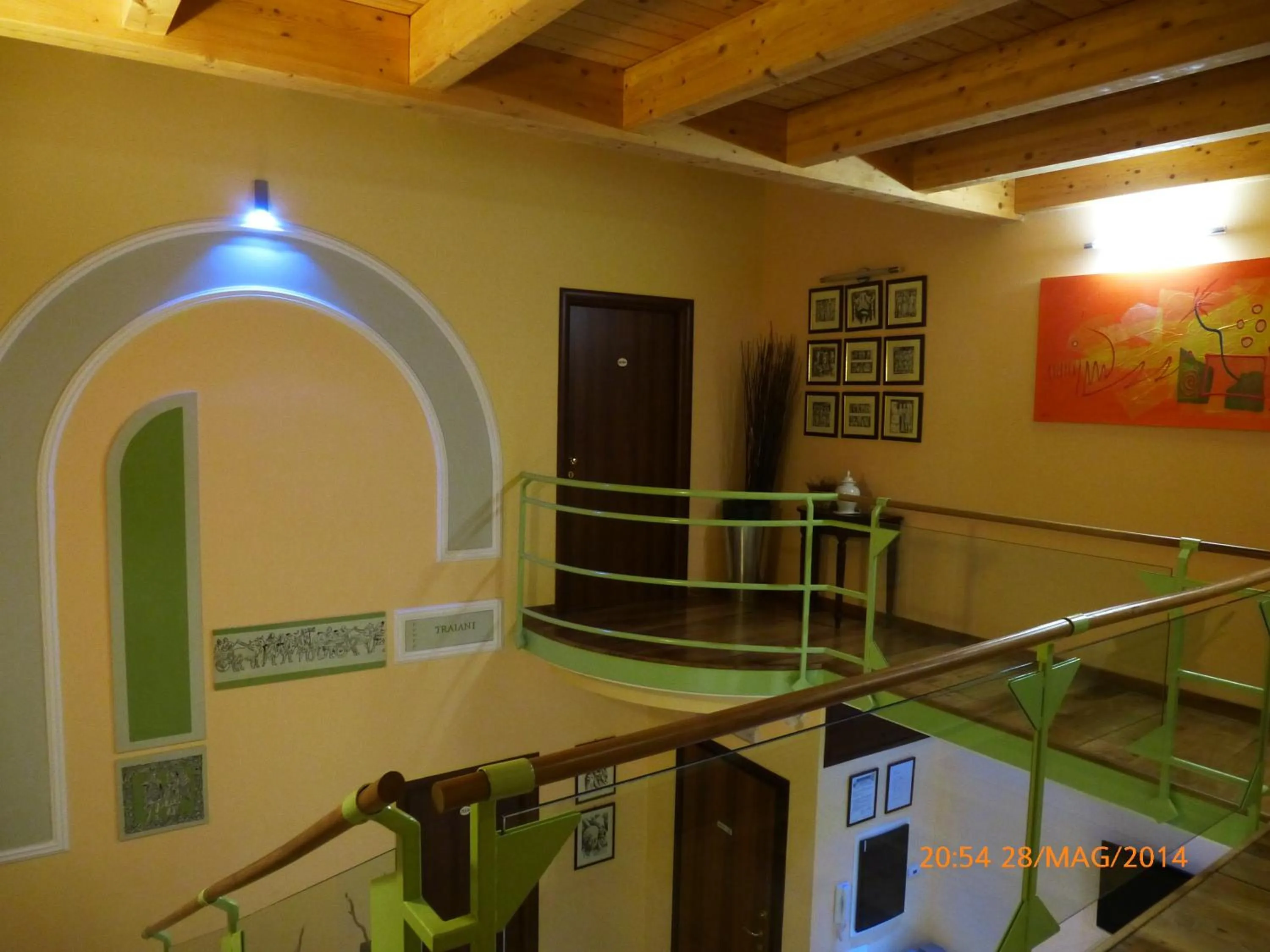 Decorative detail in B&B Domus Traiani Benevento