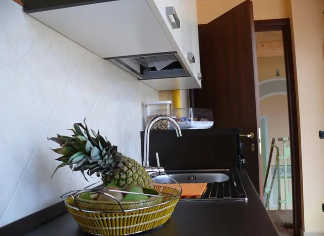 Kitchen or kitchenette in B&B Domus Traiani Benevento