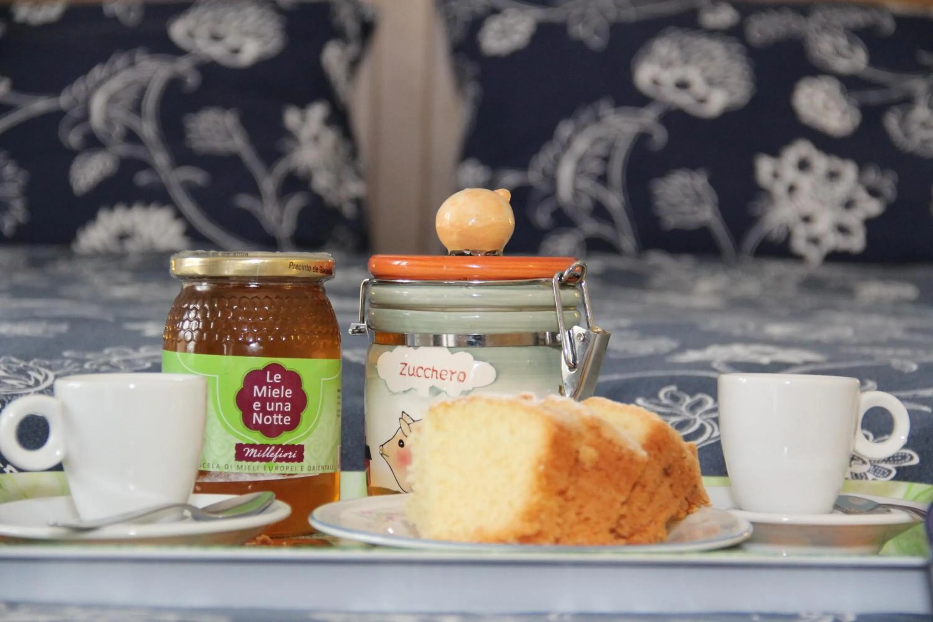 Food and drinks in B&B La Rosa Blu