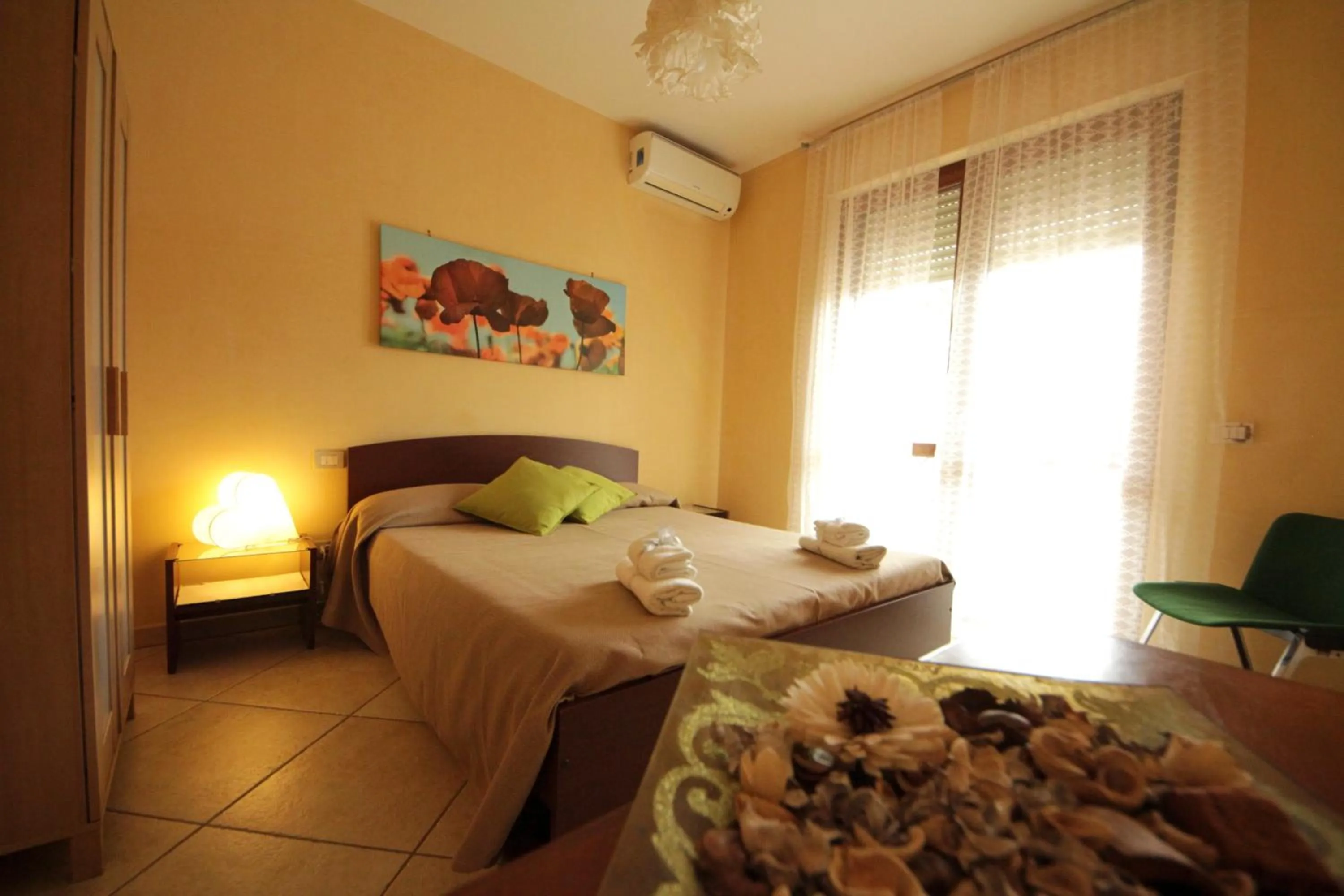 Bed in B&B La Rosa Blu