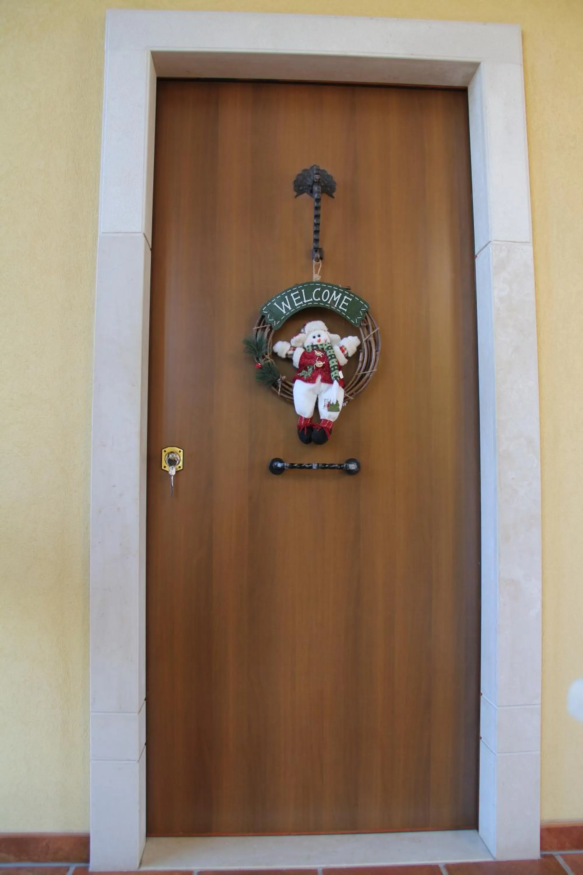 Facade/entrance in B&B La Rosa Blu