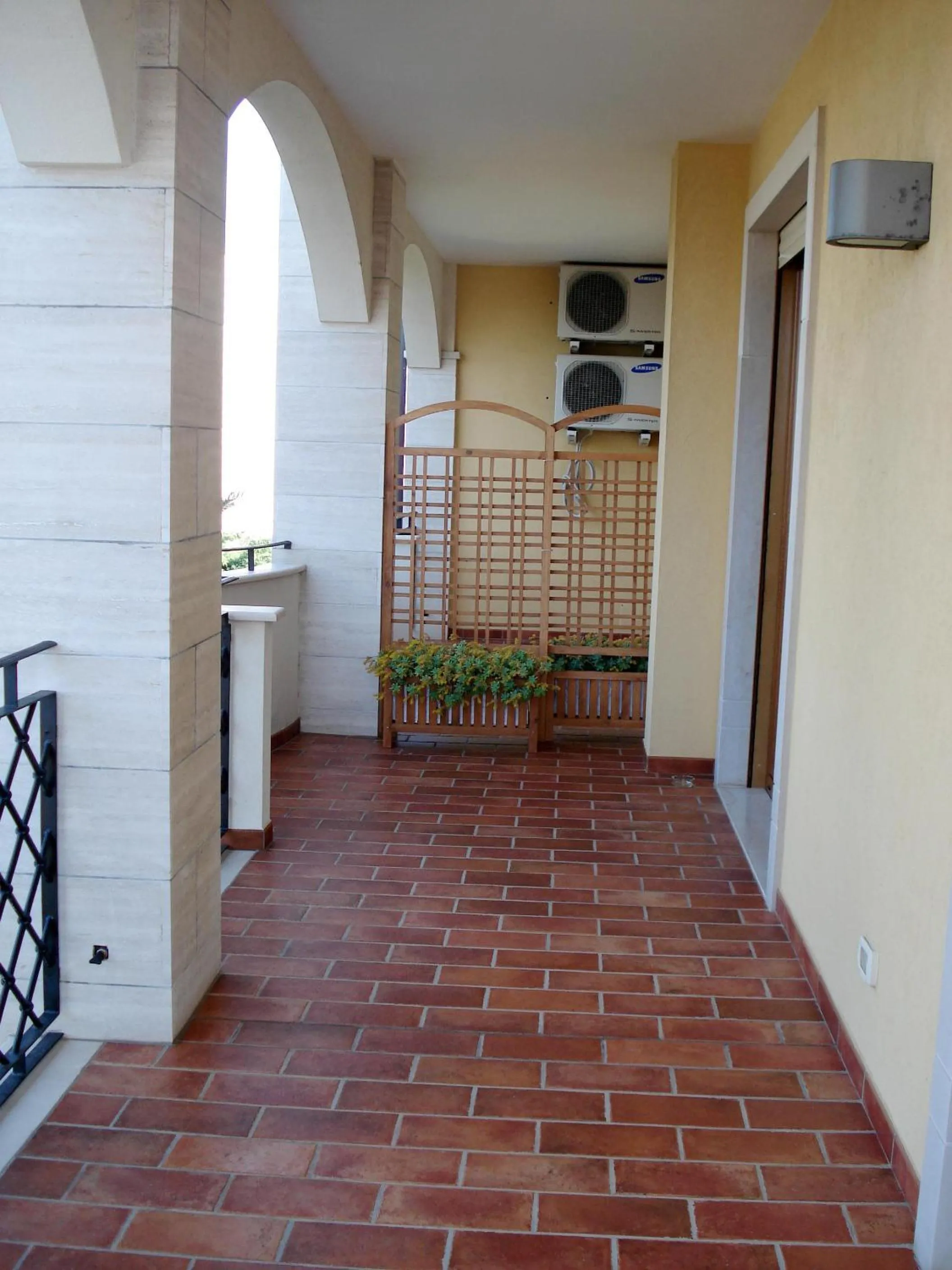 Facade/entrance in B&B La Rosa Blu