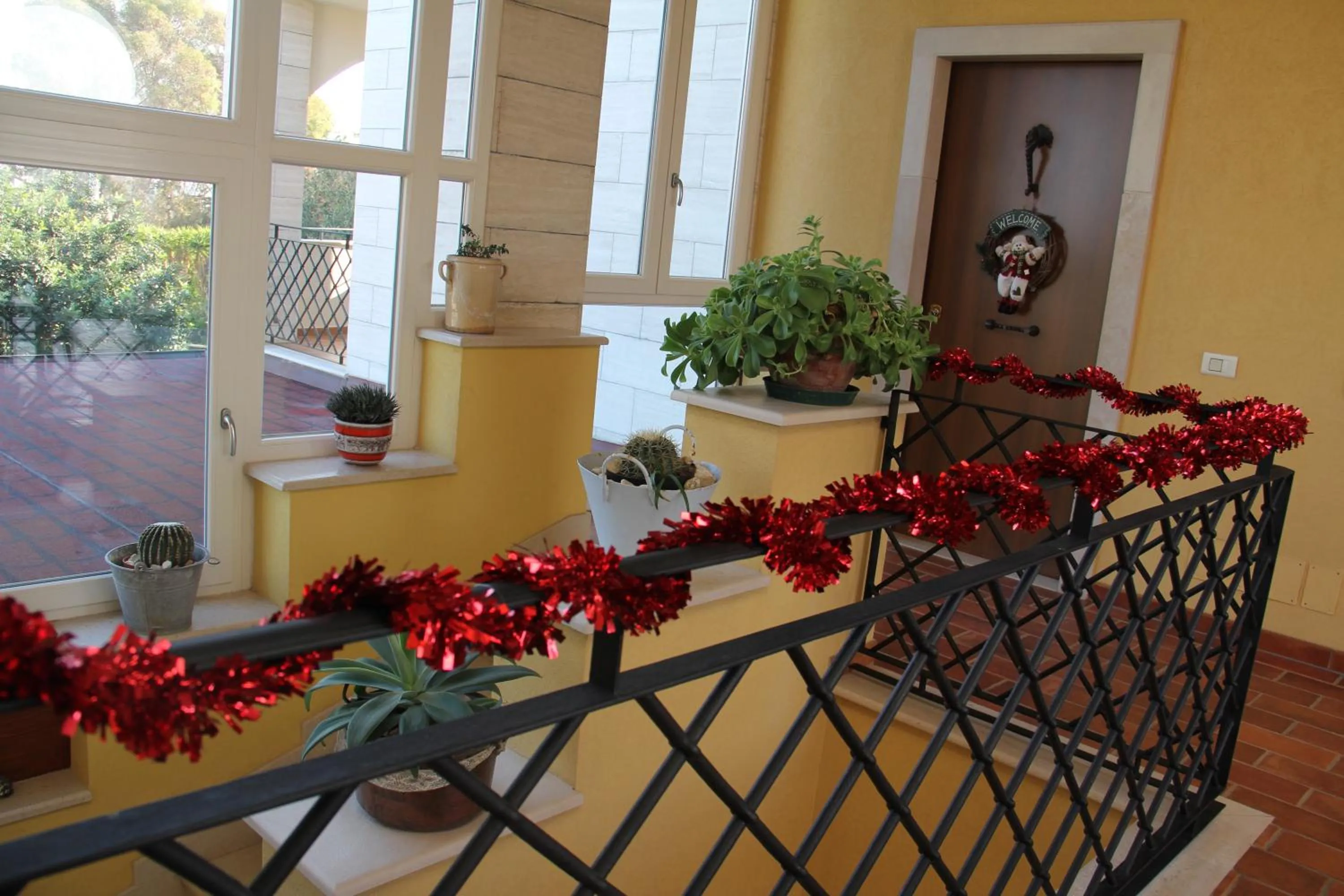 Balcony/Terrace in B&B La Rosa Blu