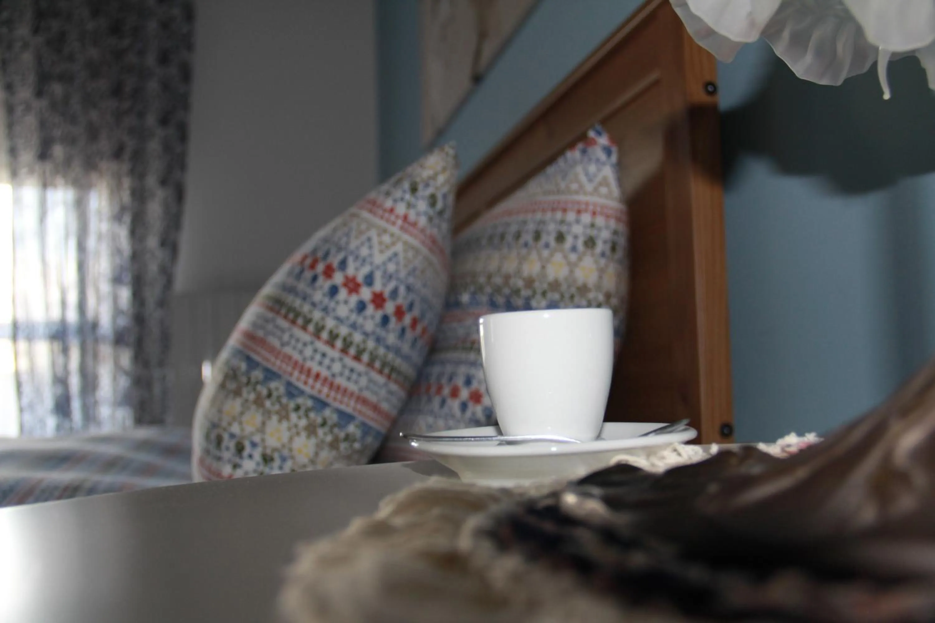 Decorative detail, Bed in B&B La Rosa Blu
