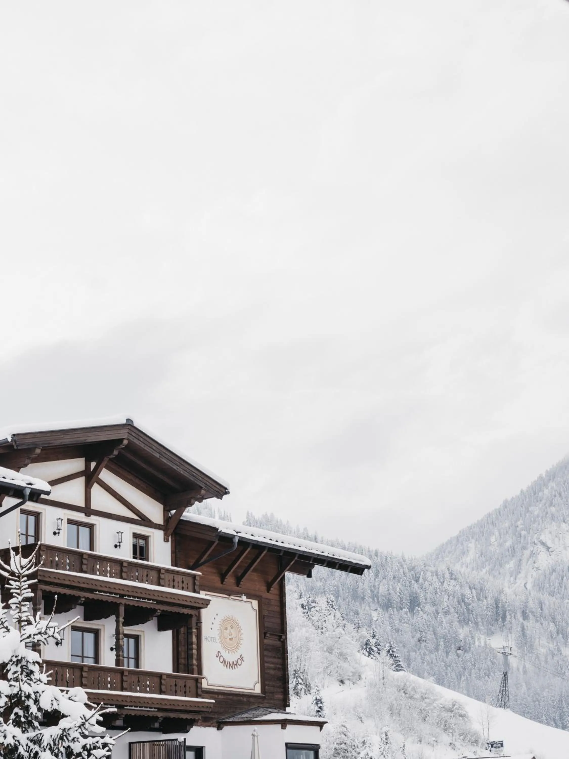 View (from property/room) in Sonnhof Alpendorf - an adults only place