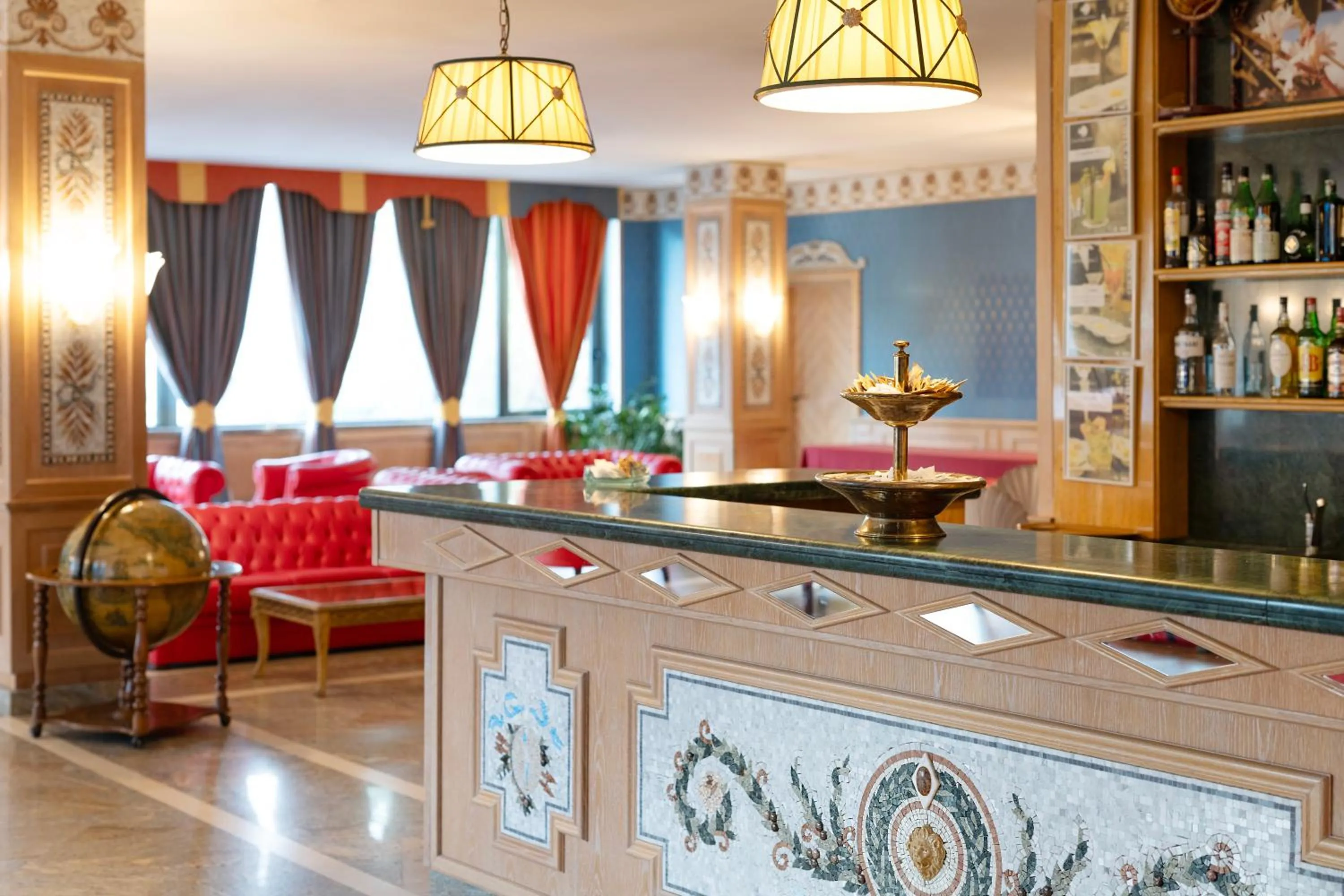 Lobby or reception in Hotel Promenade