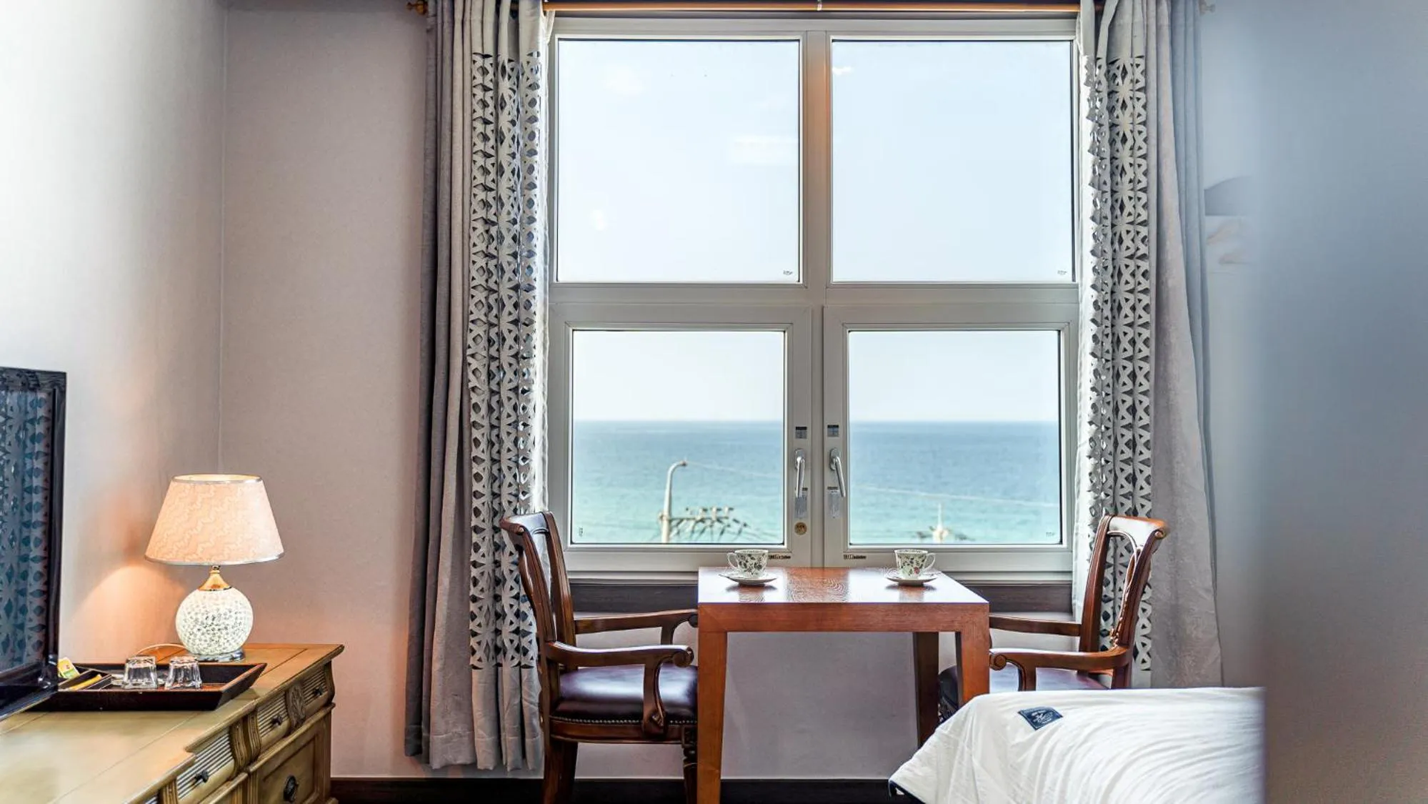 Sea view, Bed in Pension Badawa
