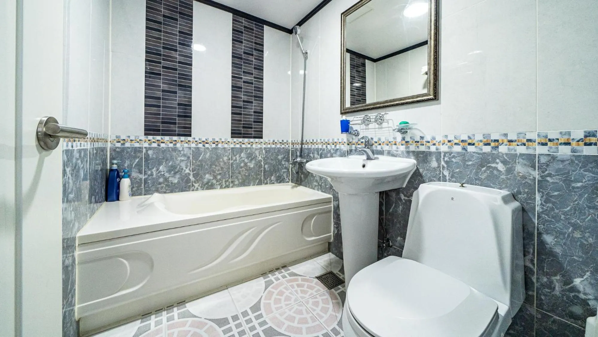 Bathroom in Pension Badawa