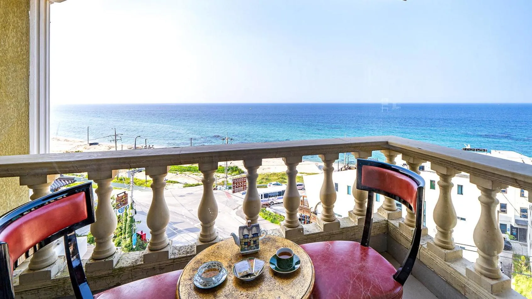 Balcony/Terrace in Pension Badawa