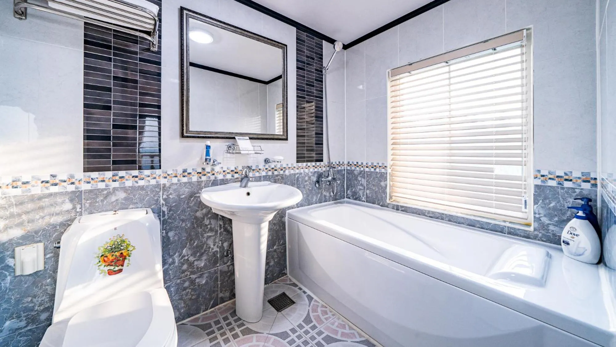 Bathroom in Pension Badawa