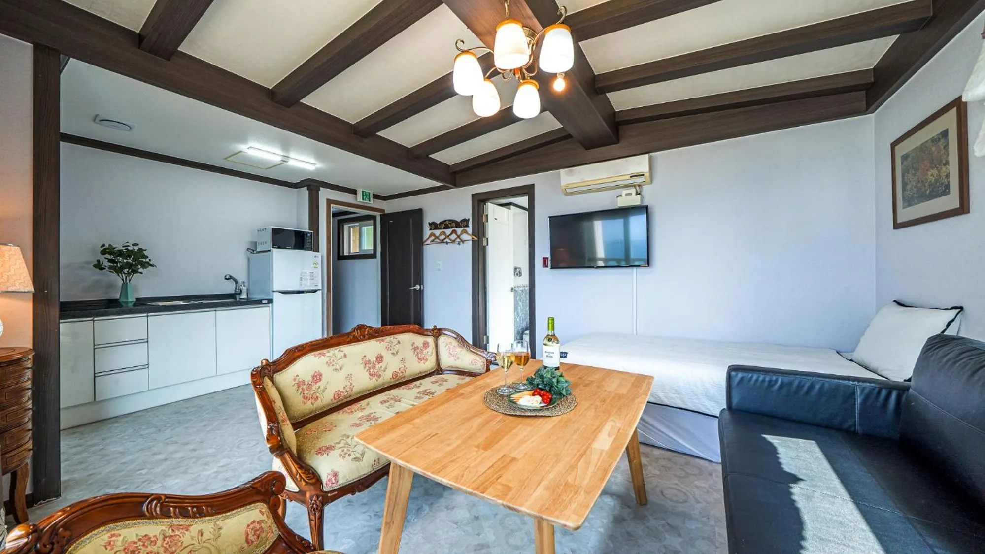 Living room in Pension Badawa