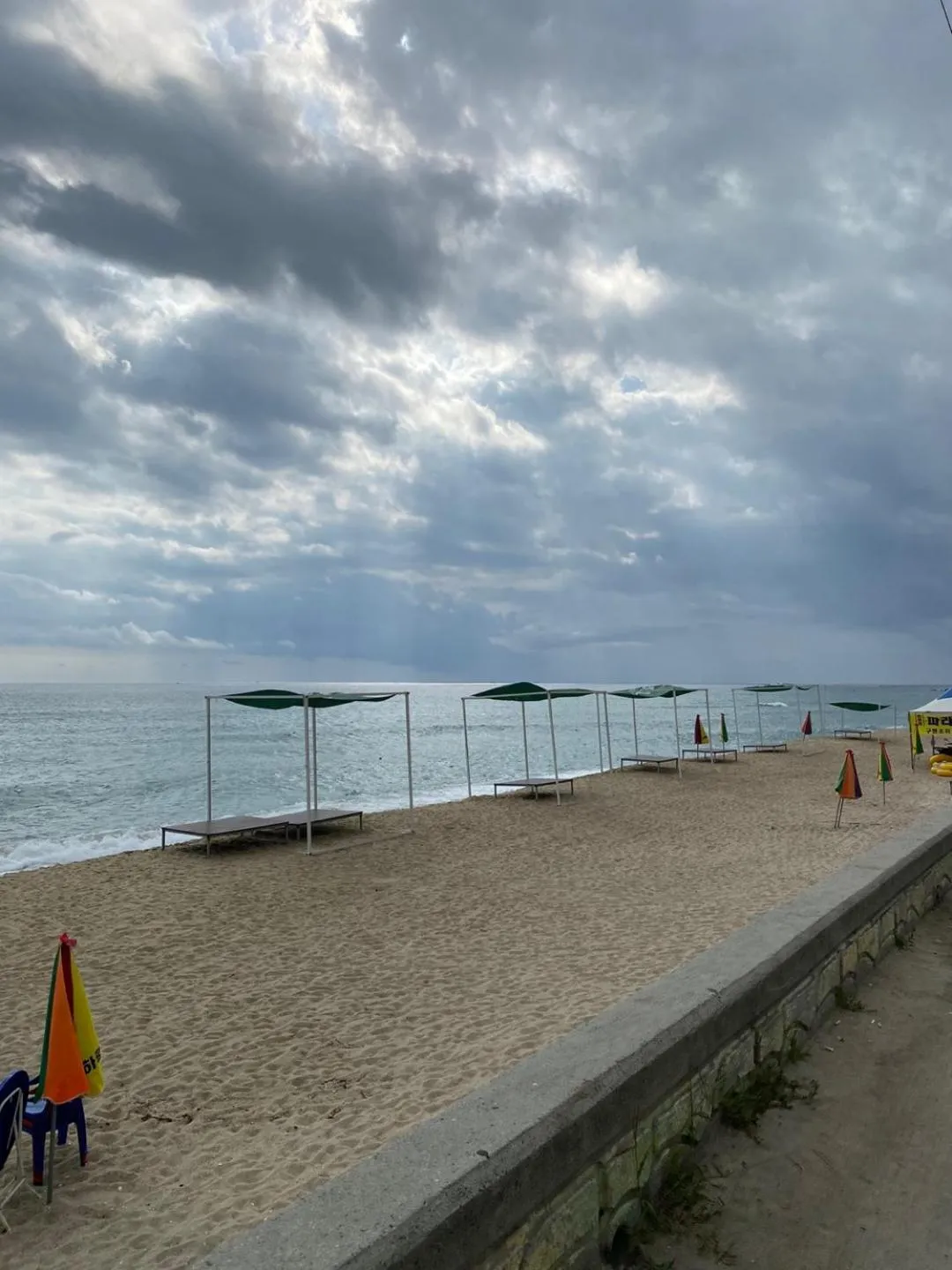 Beach in Pension Badawa