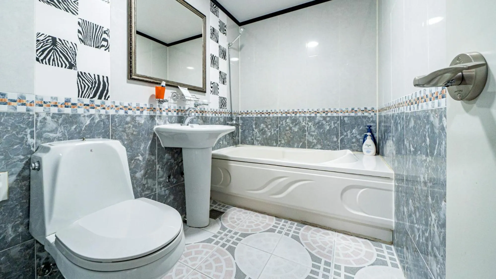 Bathroom in Pension Badawa