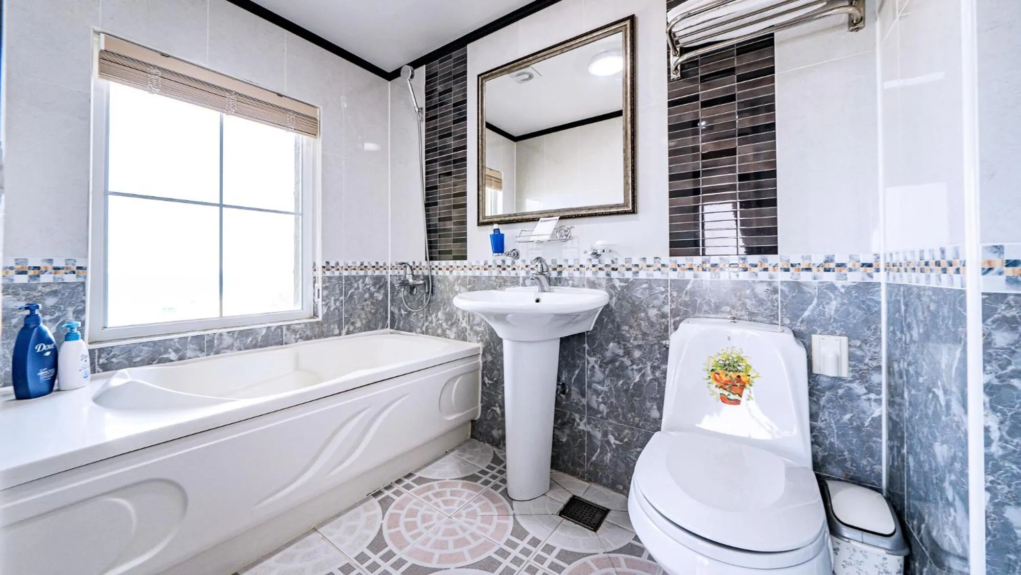 Bathroom in Pension Badawa