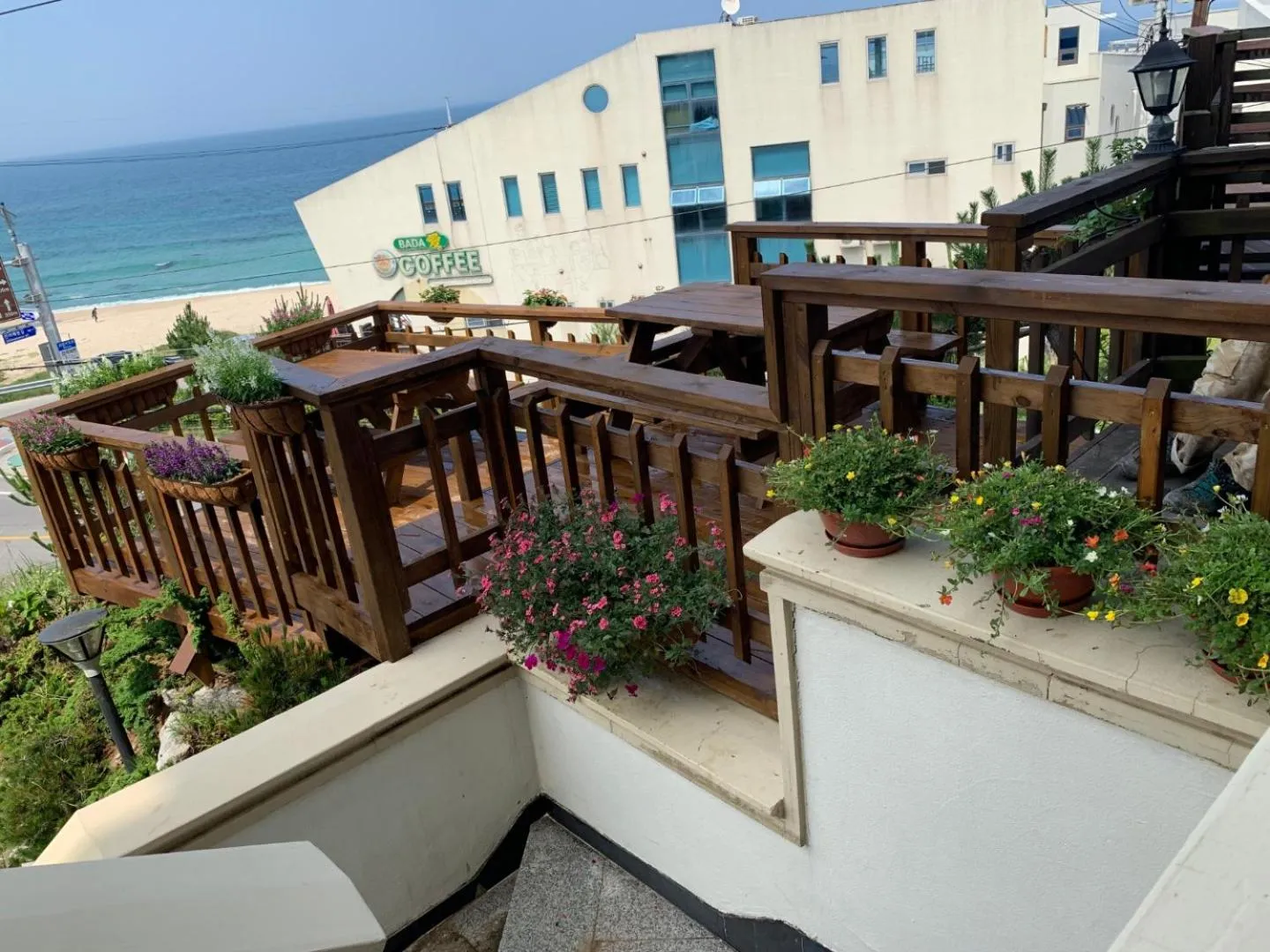 Balcony/Terrace in Pension Badawa