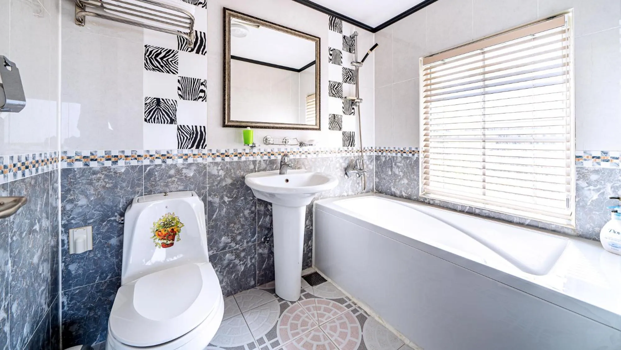 Bathroom in Pension Badawa