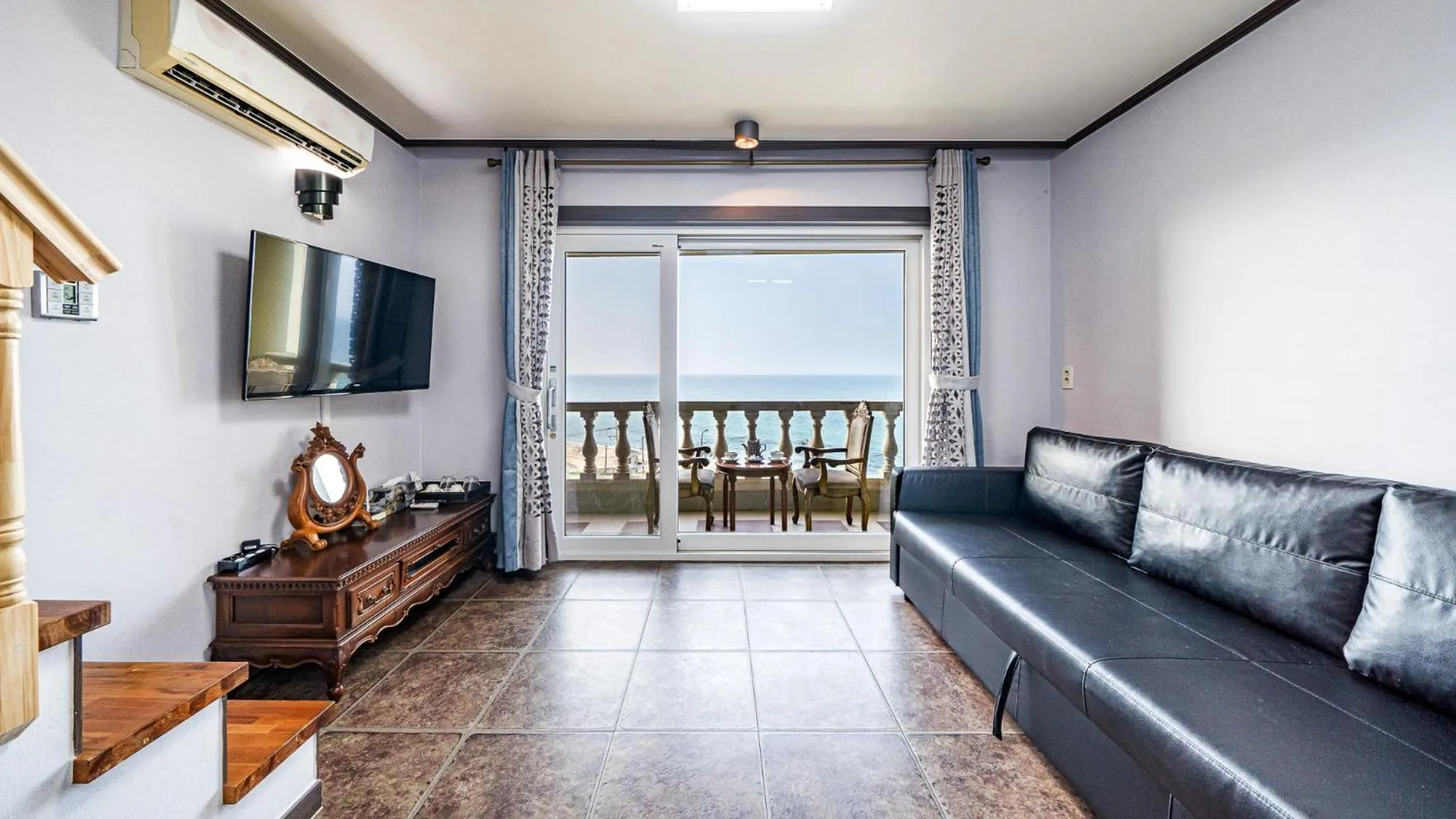 Living room in Pension Badawa