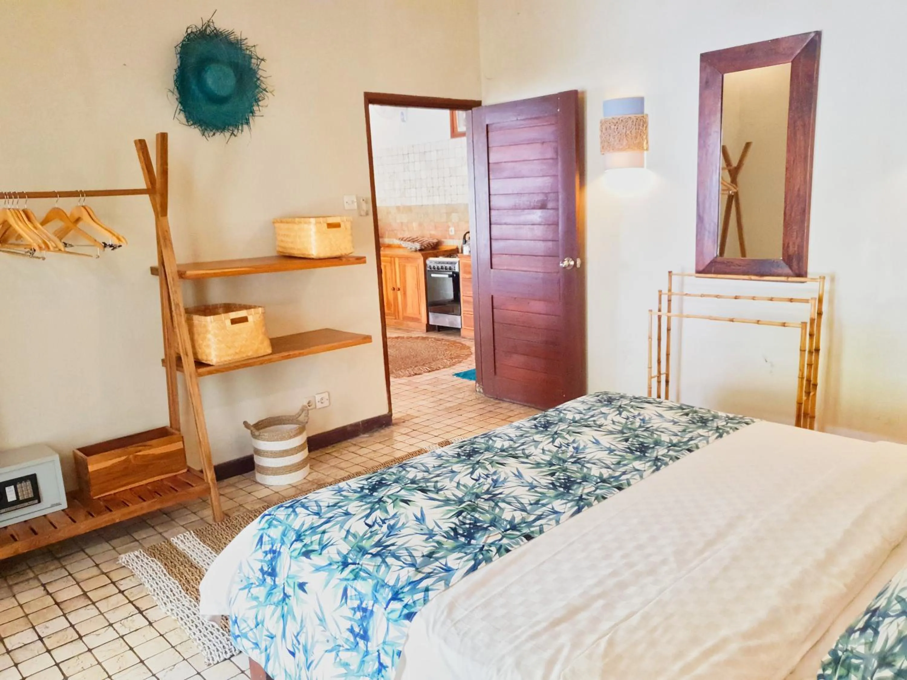 Bed in Tír na nÓg Beachfront Resort