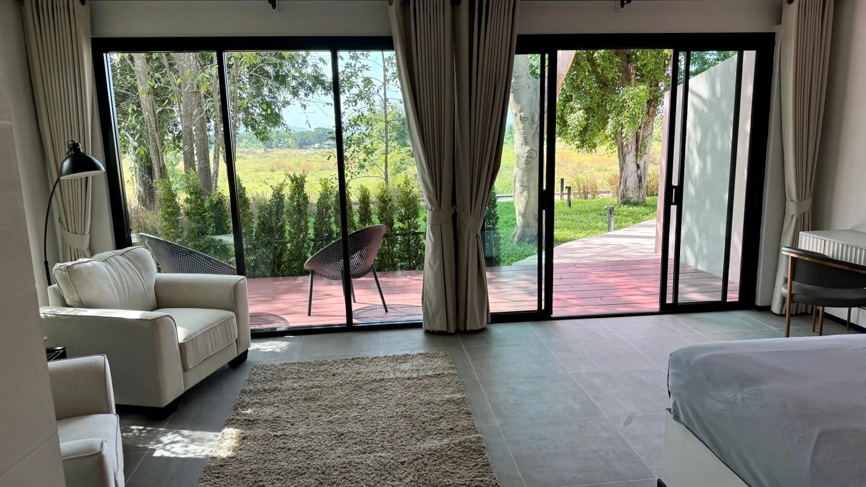 Garden, Bed in I love phants Lodge