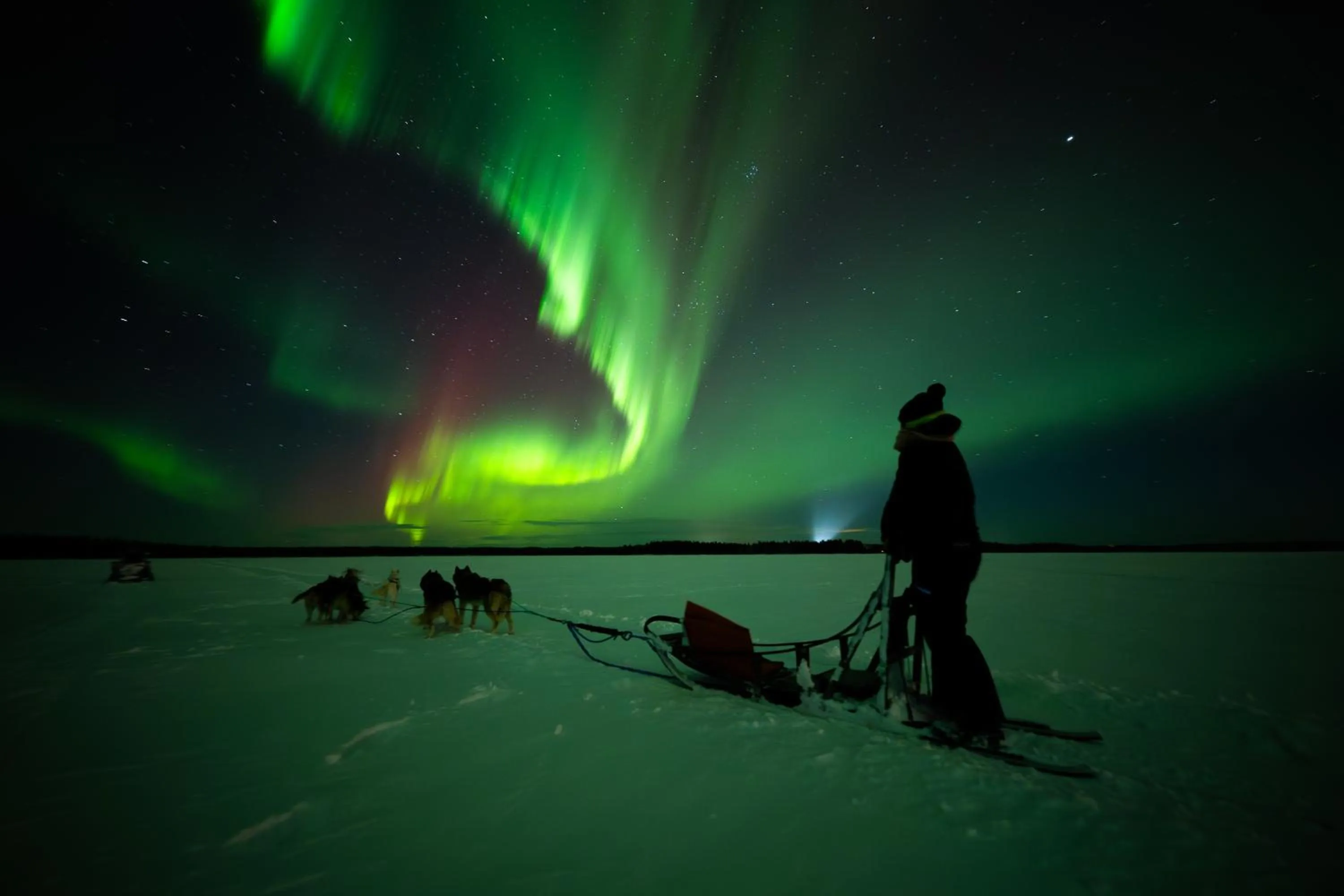 Natural landscape in Arctic Guesthouse & Igloos