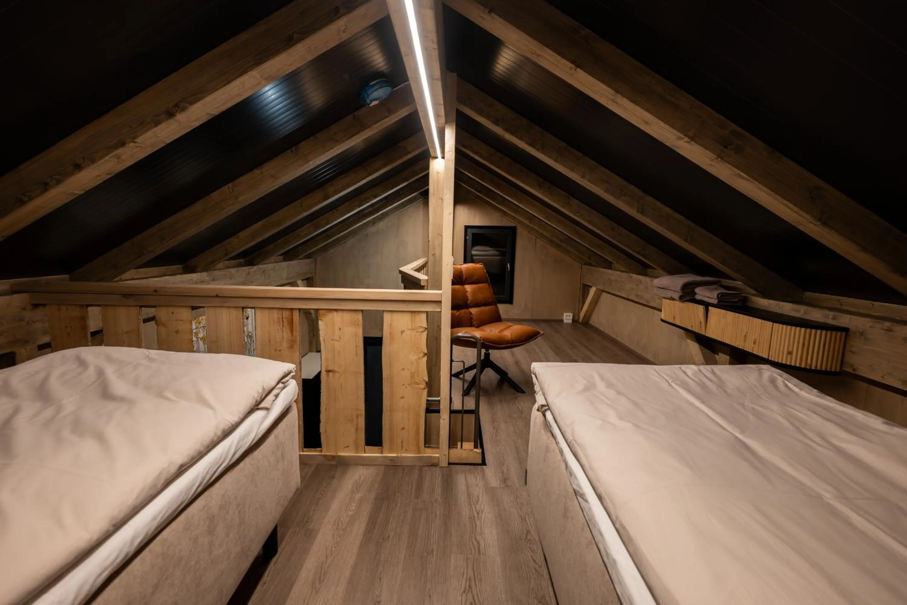 Bed in Arctic Guesthouse & Igloos