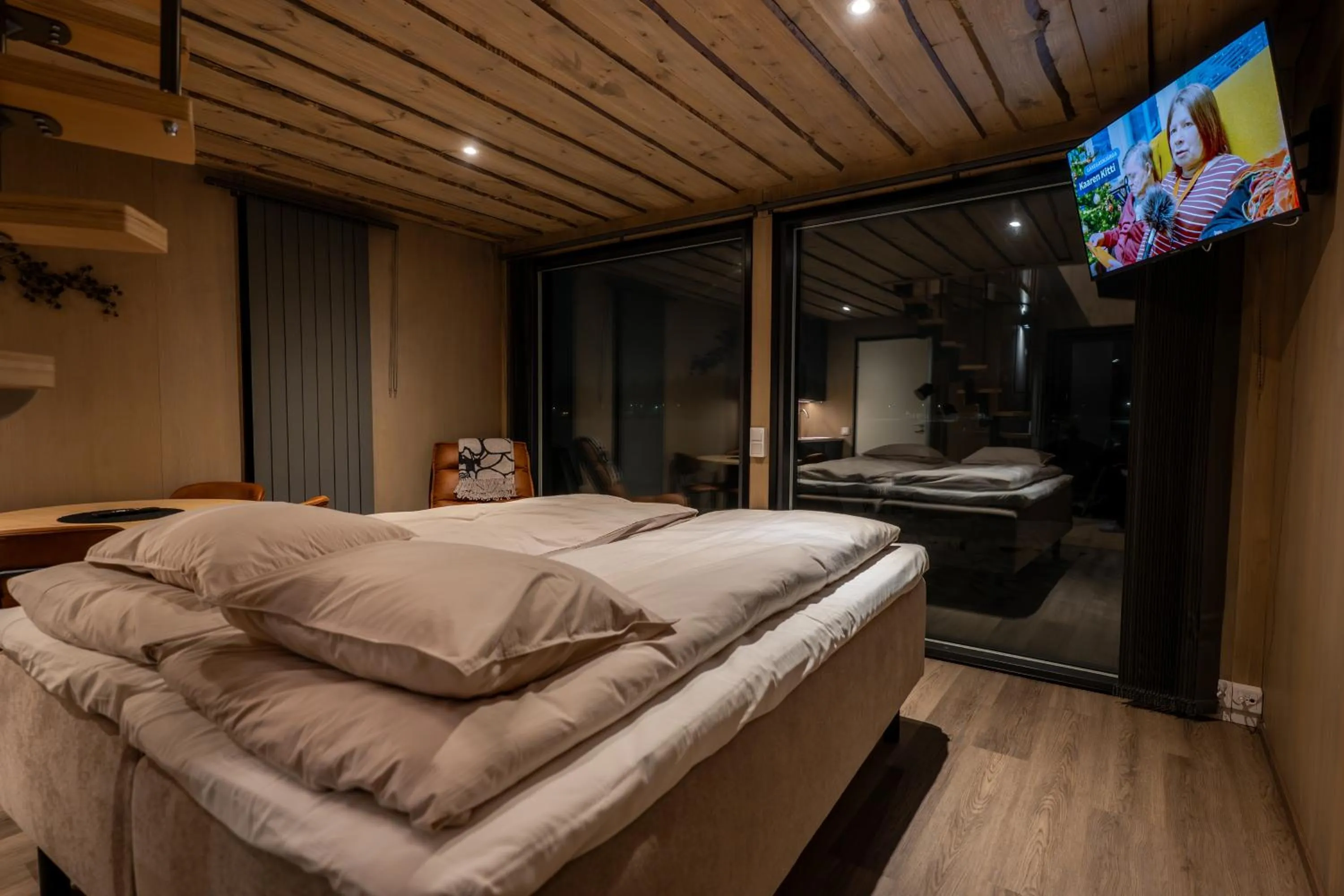 Bed in Arctic Guesthouse & Igloos