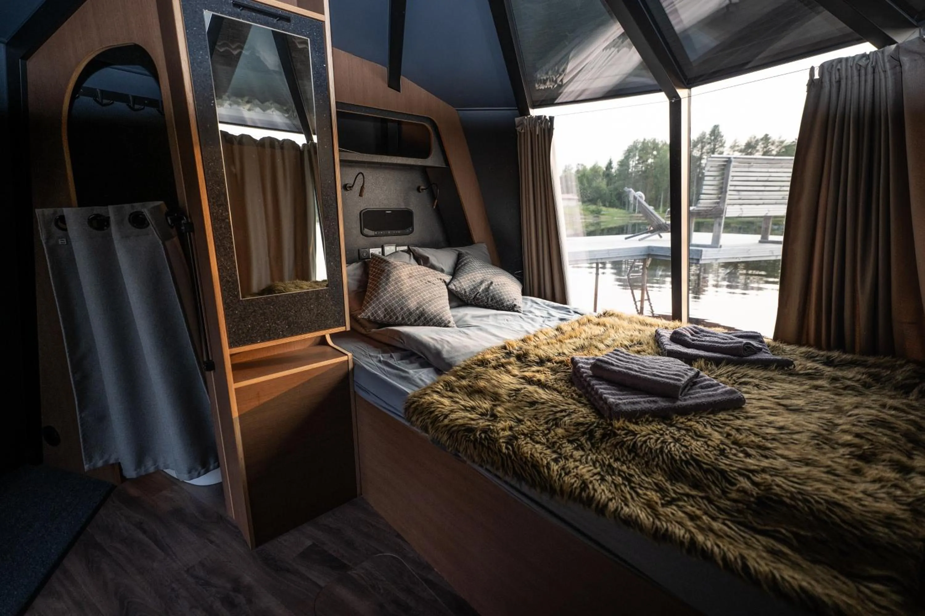 Bed in Arctic Guesthouse & Igloos