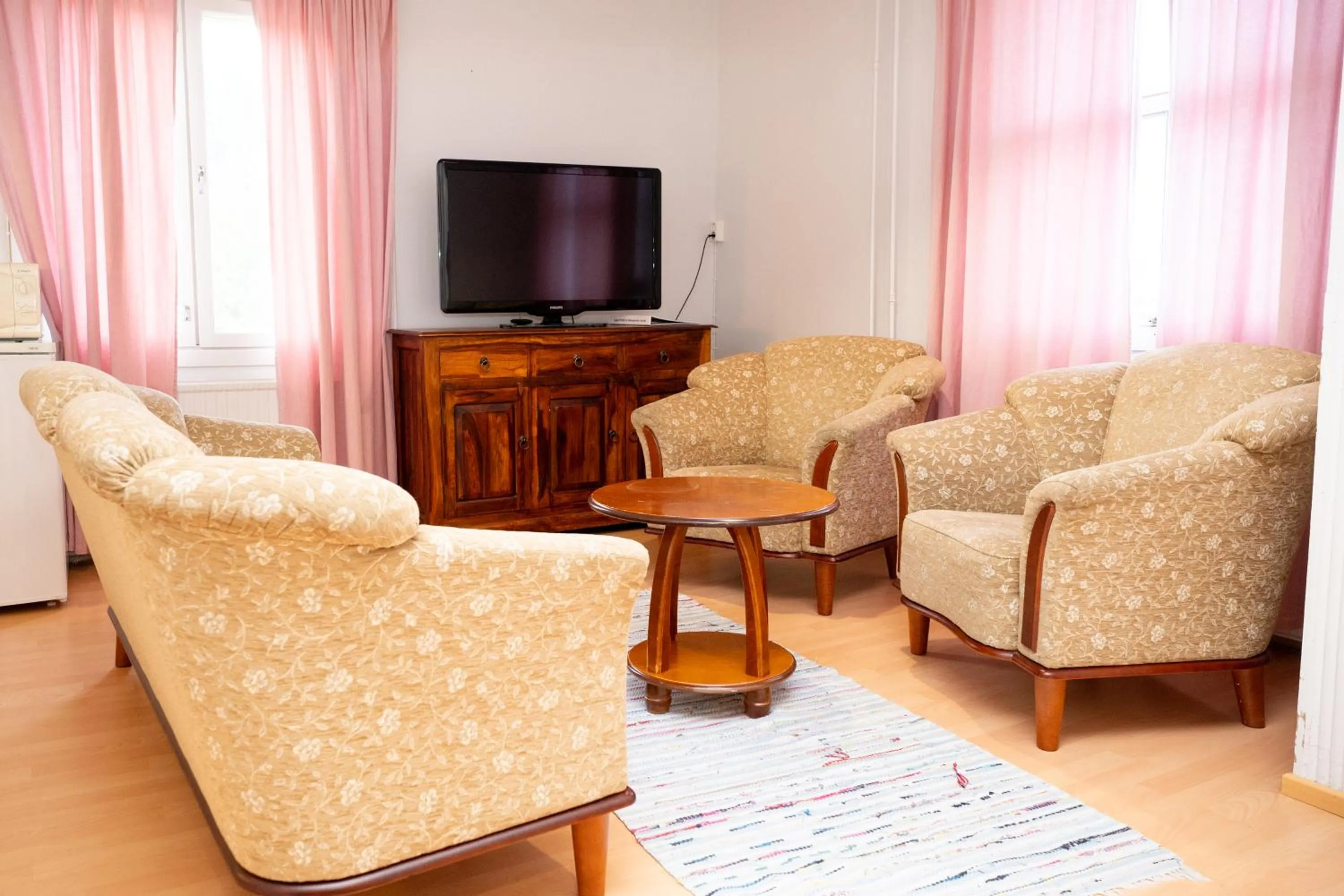 Living room in Arctic Guesthouse & Igloos
