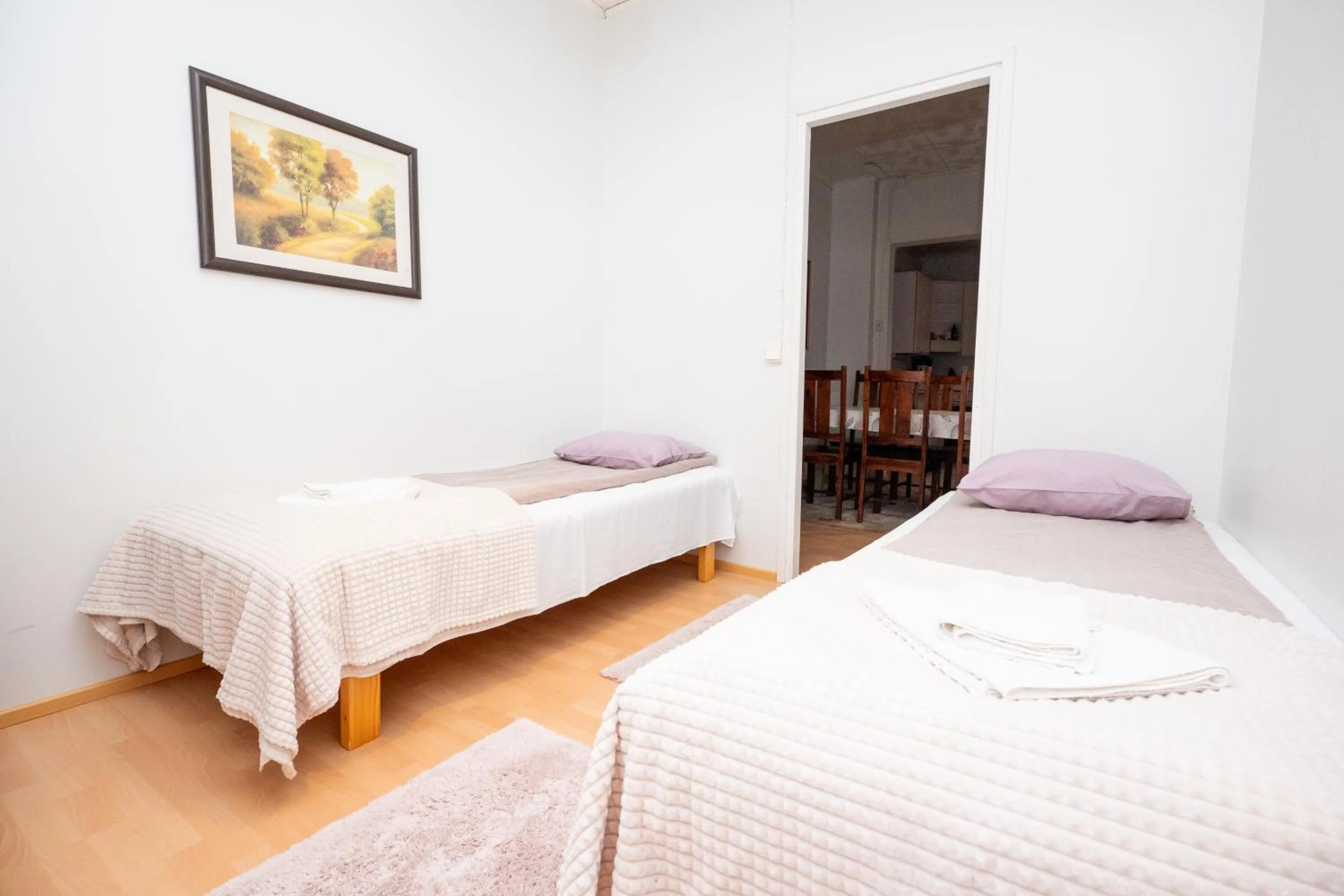 Bed in Arctic Guesthouse & Igloos