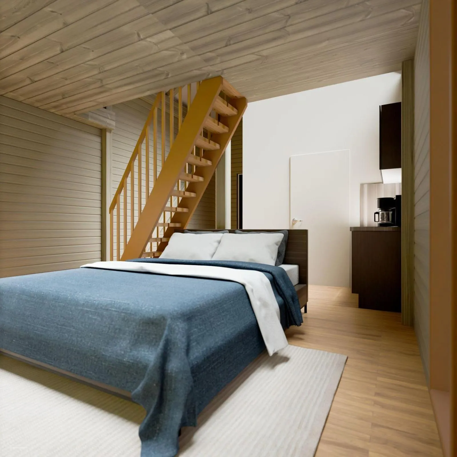 Bed in Arctic Guesthouse & Igloos